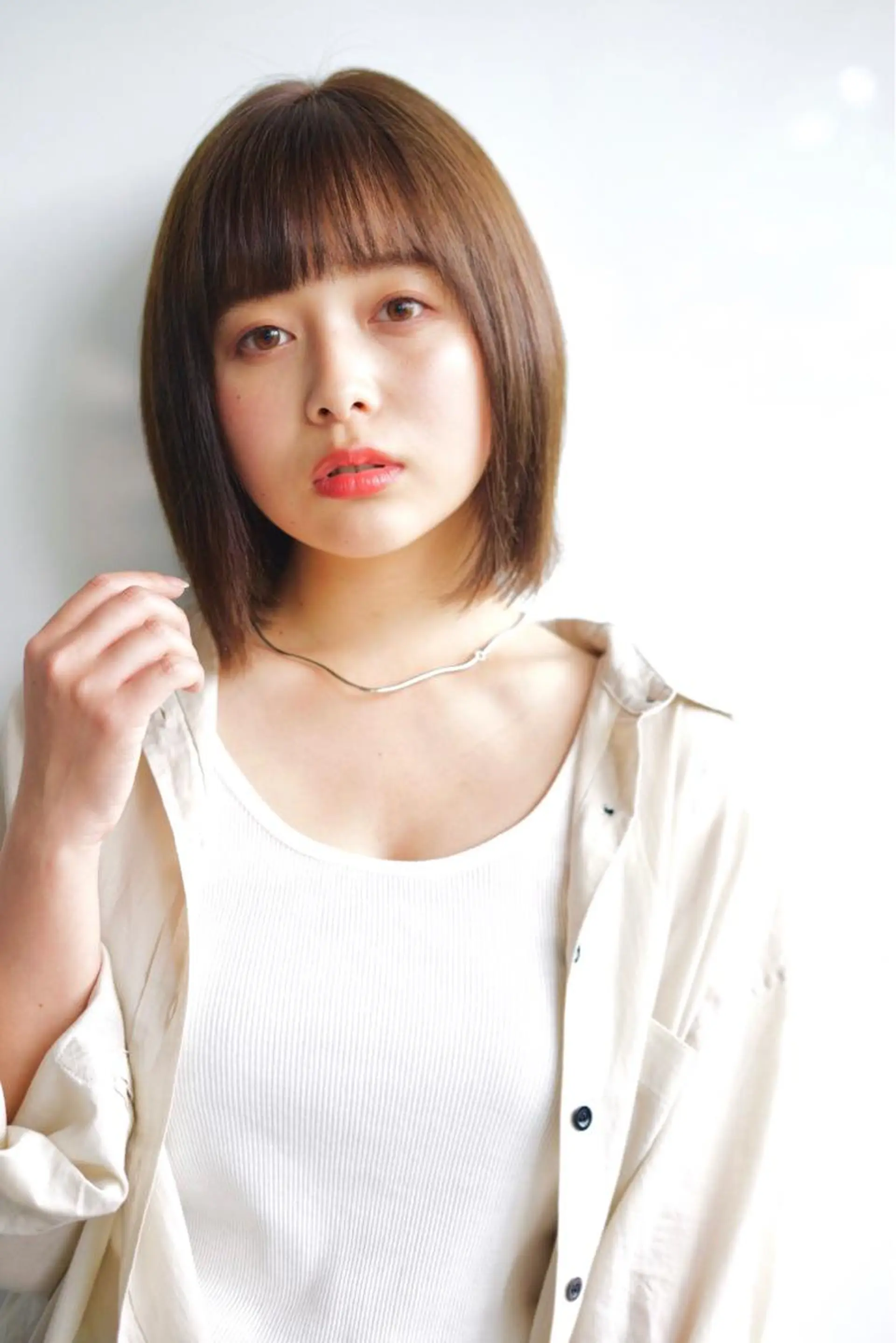 ショート カラー 三鷹で1番ショート ボブをカットする新谷のヘアスタイル