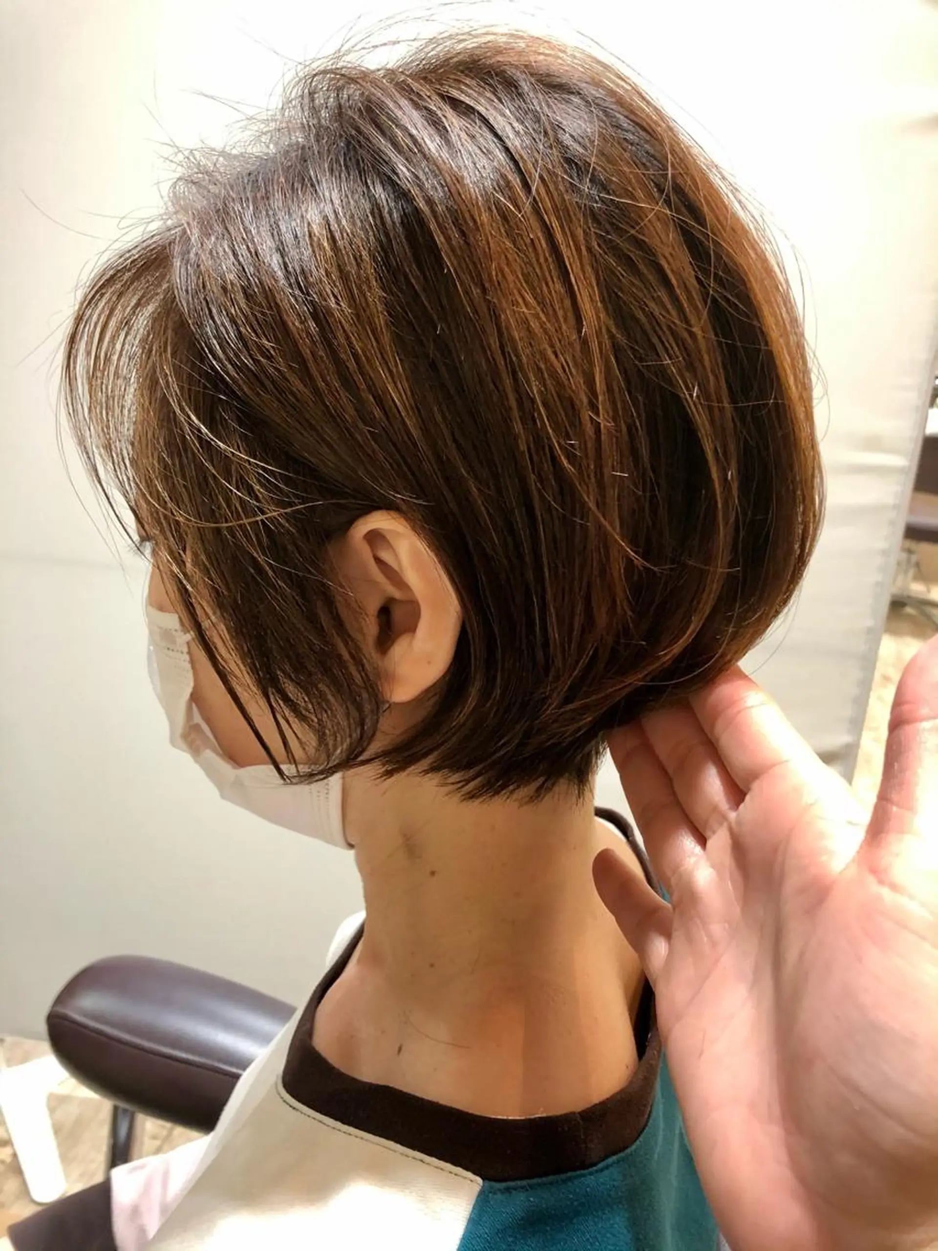 ショート ショートボブ 丸みショート ボブ ショートヘア hair terra ce M奈良店のヘアスタイル