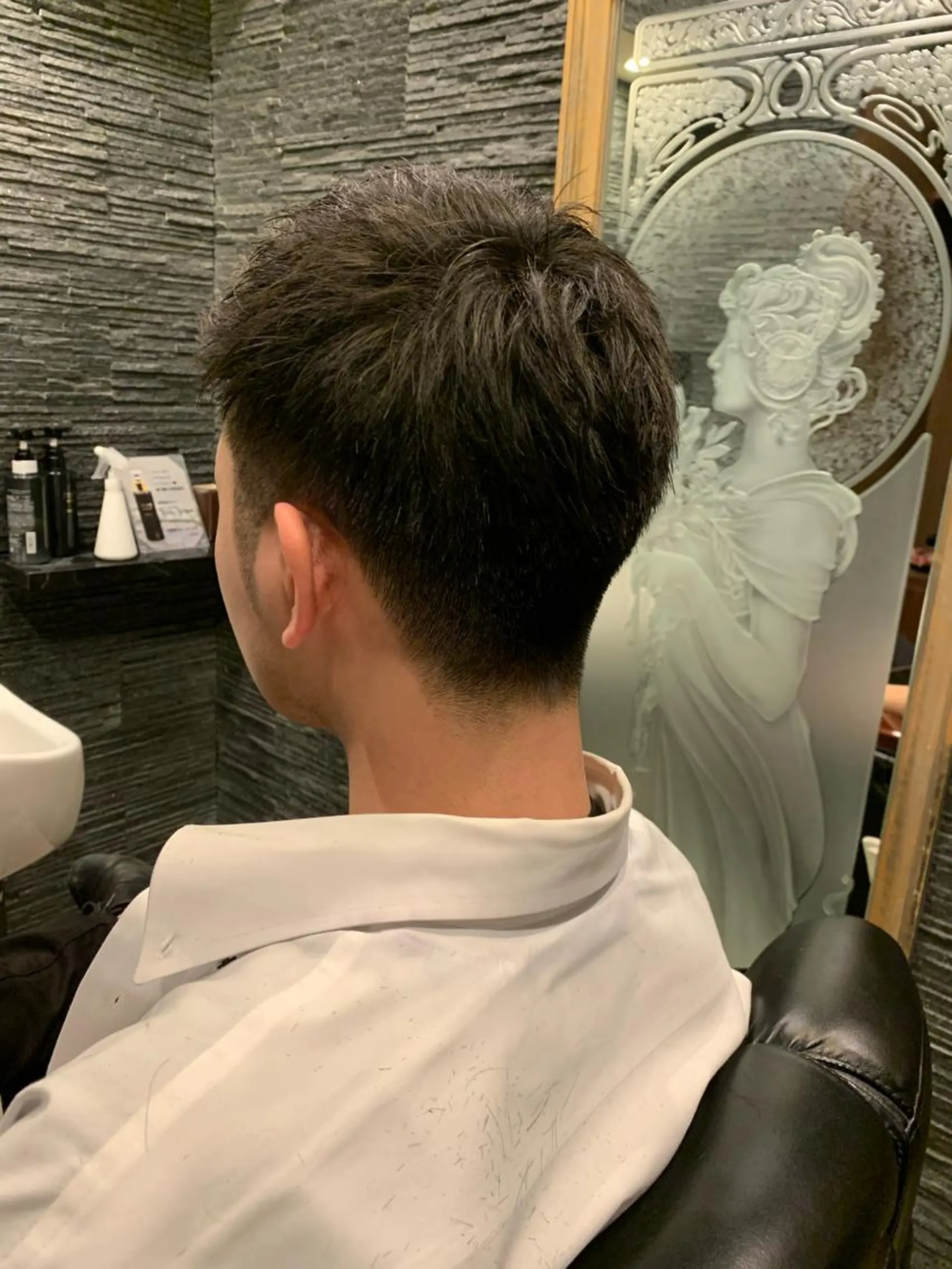 ショート メンズ 羽木 隆徒のヘアスタイル