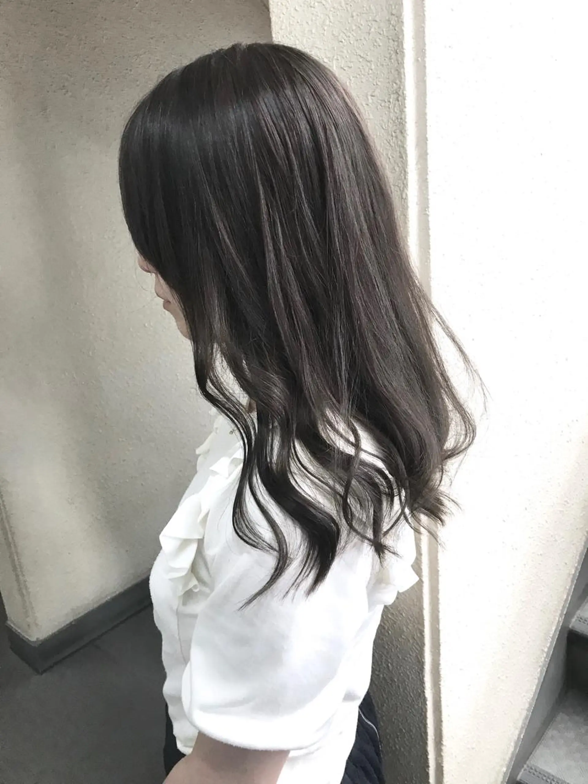 ミディアム カラー アッシュ グレージュ ピンクカラー ピンクアッシュ パープルカラー カット ヘアカラー トリートメント 💎髪質改善💎 デザイナーshinのヘアスタイル
