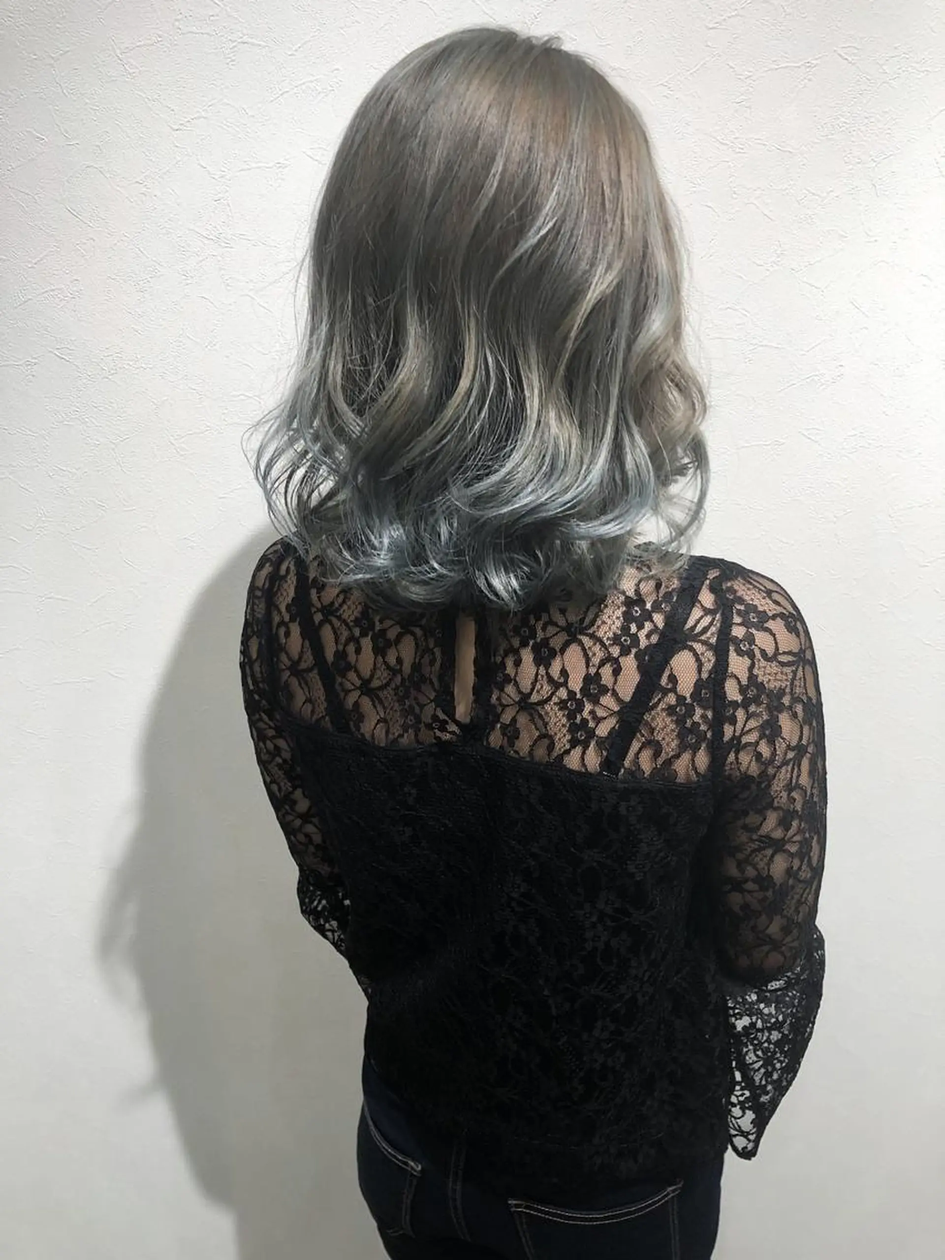 ミディアム カラー 坂井田 浩樹のヘアスタイル