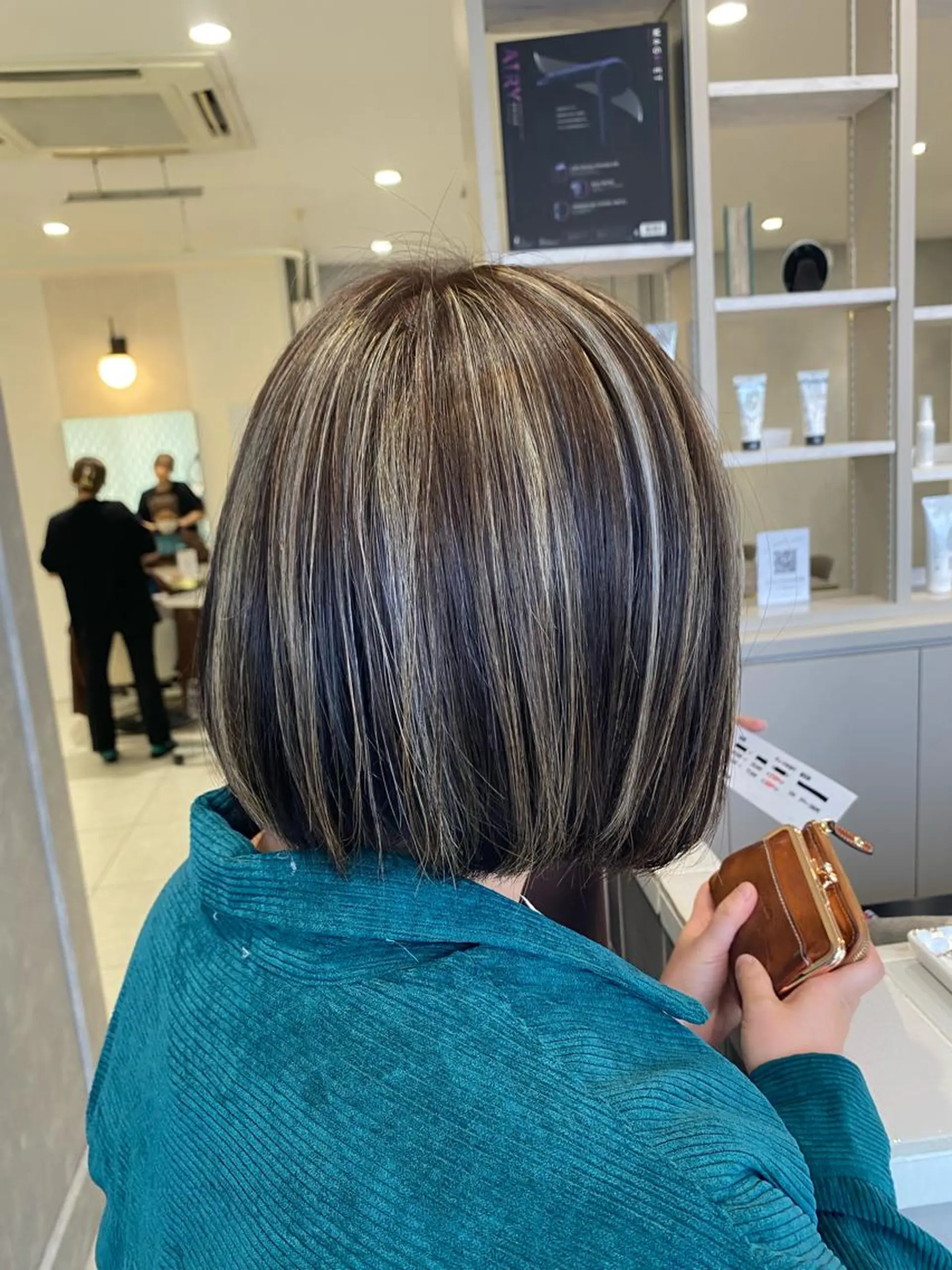 ショート カラー カット ヘアカラー 渡辺　亮/ 白髪ぼかし/髪質改善のヘアスタイル