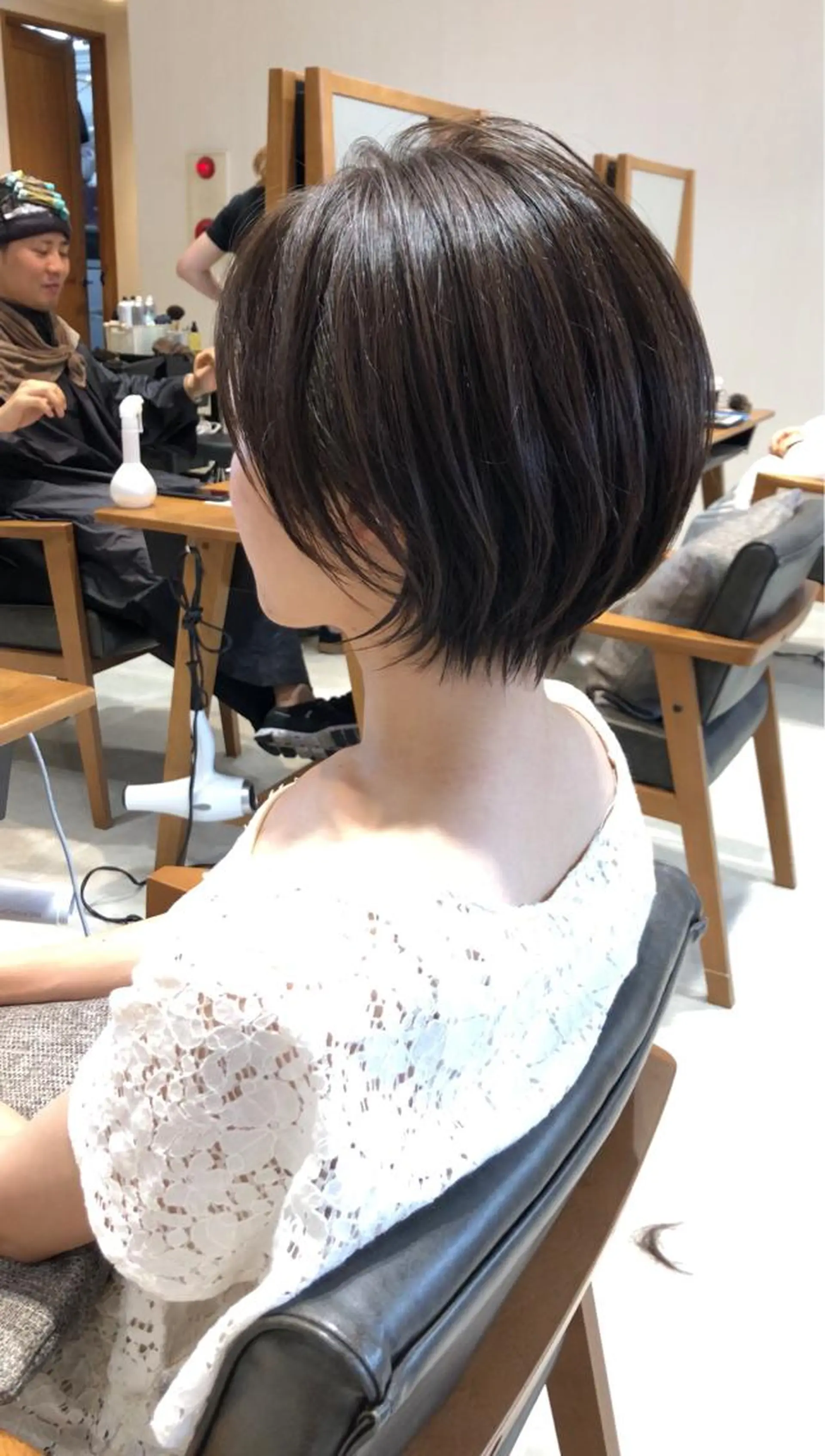 ショート カラー カット ヘアカラー トリートメント 高橋 昭雄のヘアスタイル