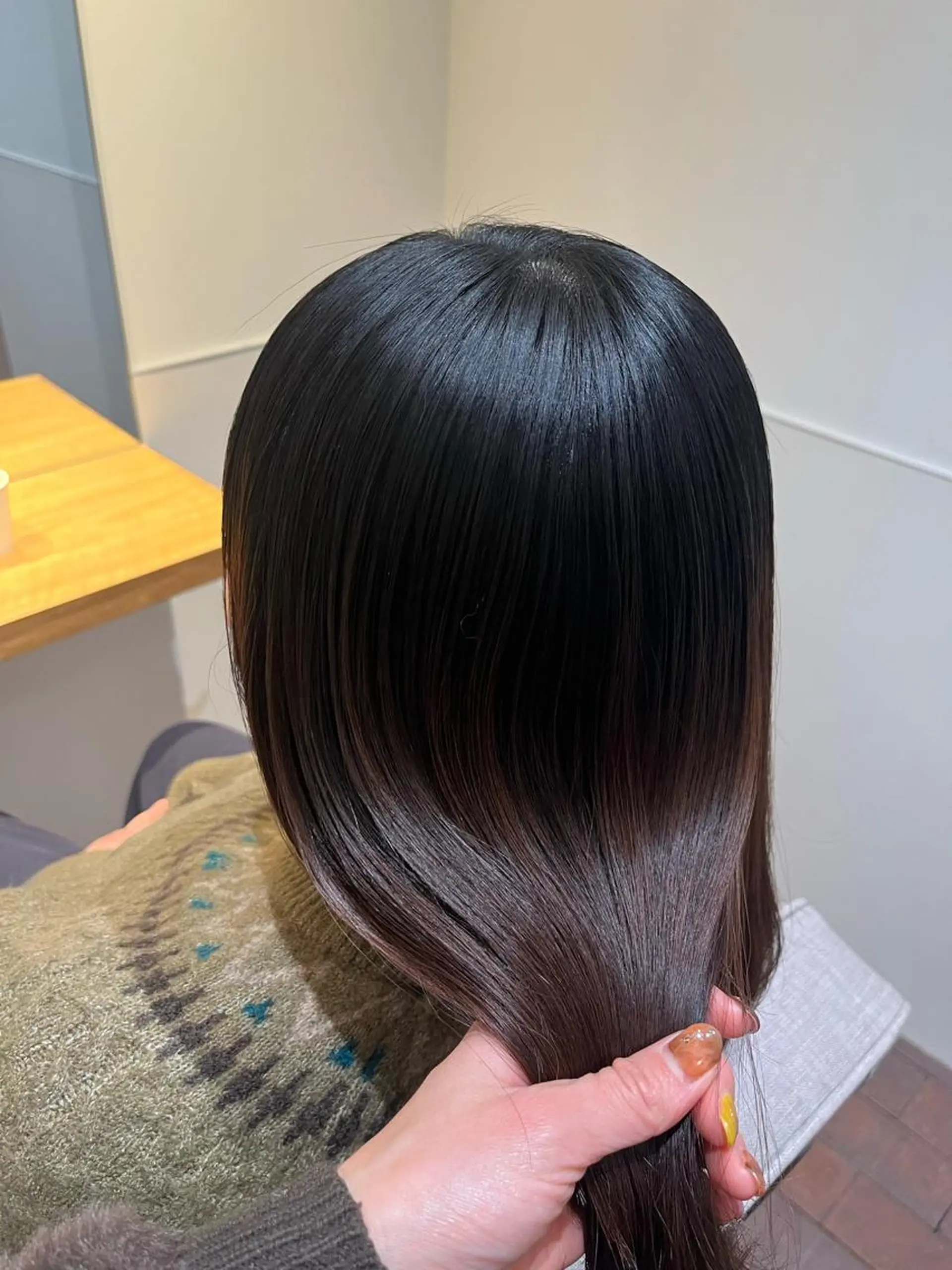 ミディアム 縮毛矯正 マンツーマン 縮毛矯正/マユコのヘアスタイル