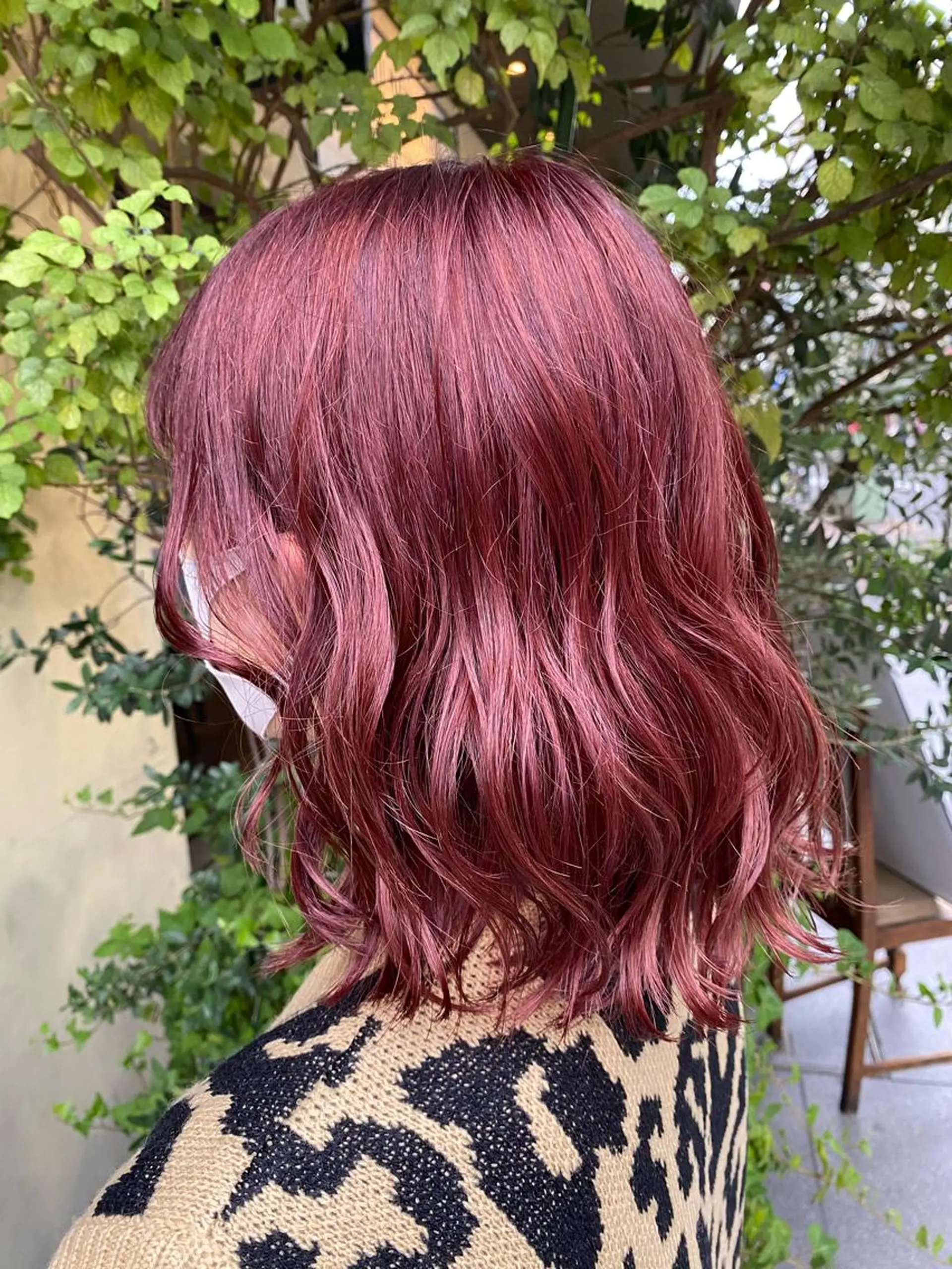 ミディアム カラー 酸スト/フェザー パーマ/三谷海斗のヘアスタイル