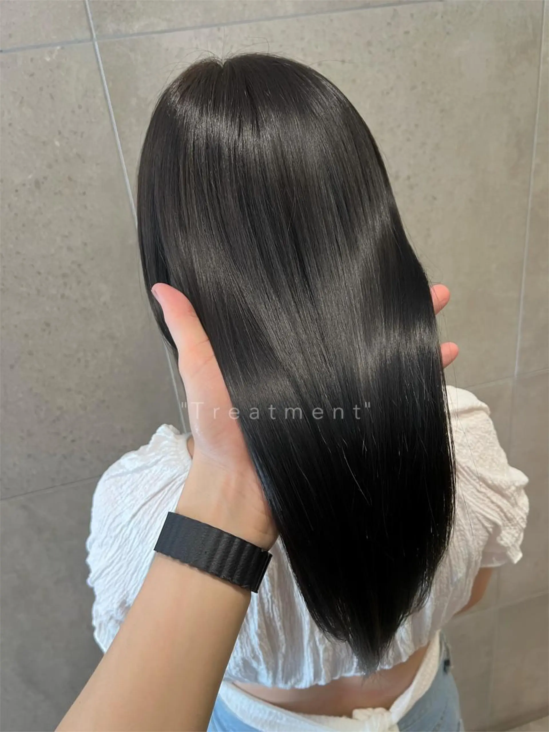 ロング カラー トリートメント カット ヘアカラー トリートメント レイヤーカット／ 髪質改善✨山中優のヘアスタイル