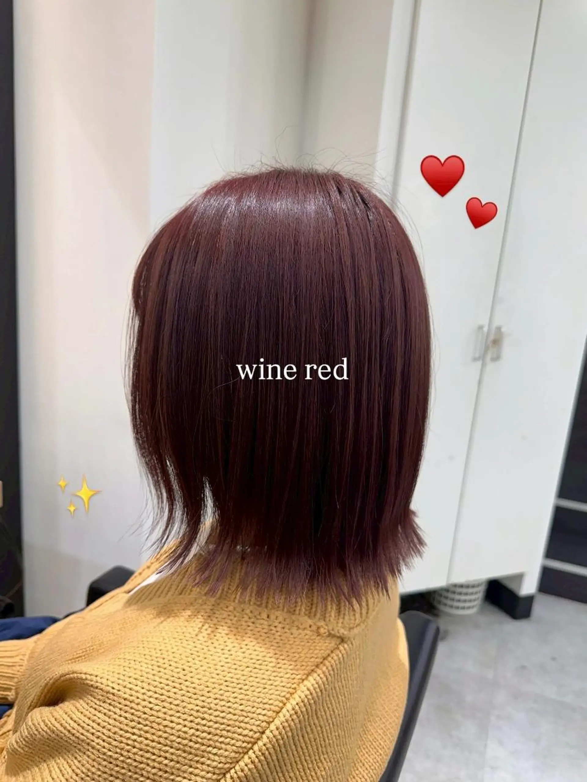 ミディアム カラー L.E.M 仙台のヘアスタイル