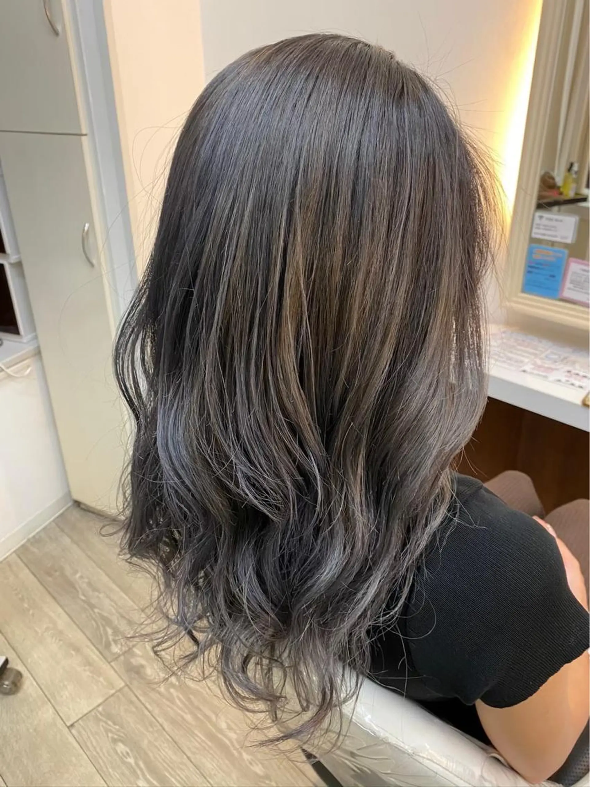 ロング カラー カット ヘアカラー トリートメント 市川 博紀 店長のヘアスタイル