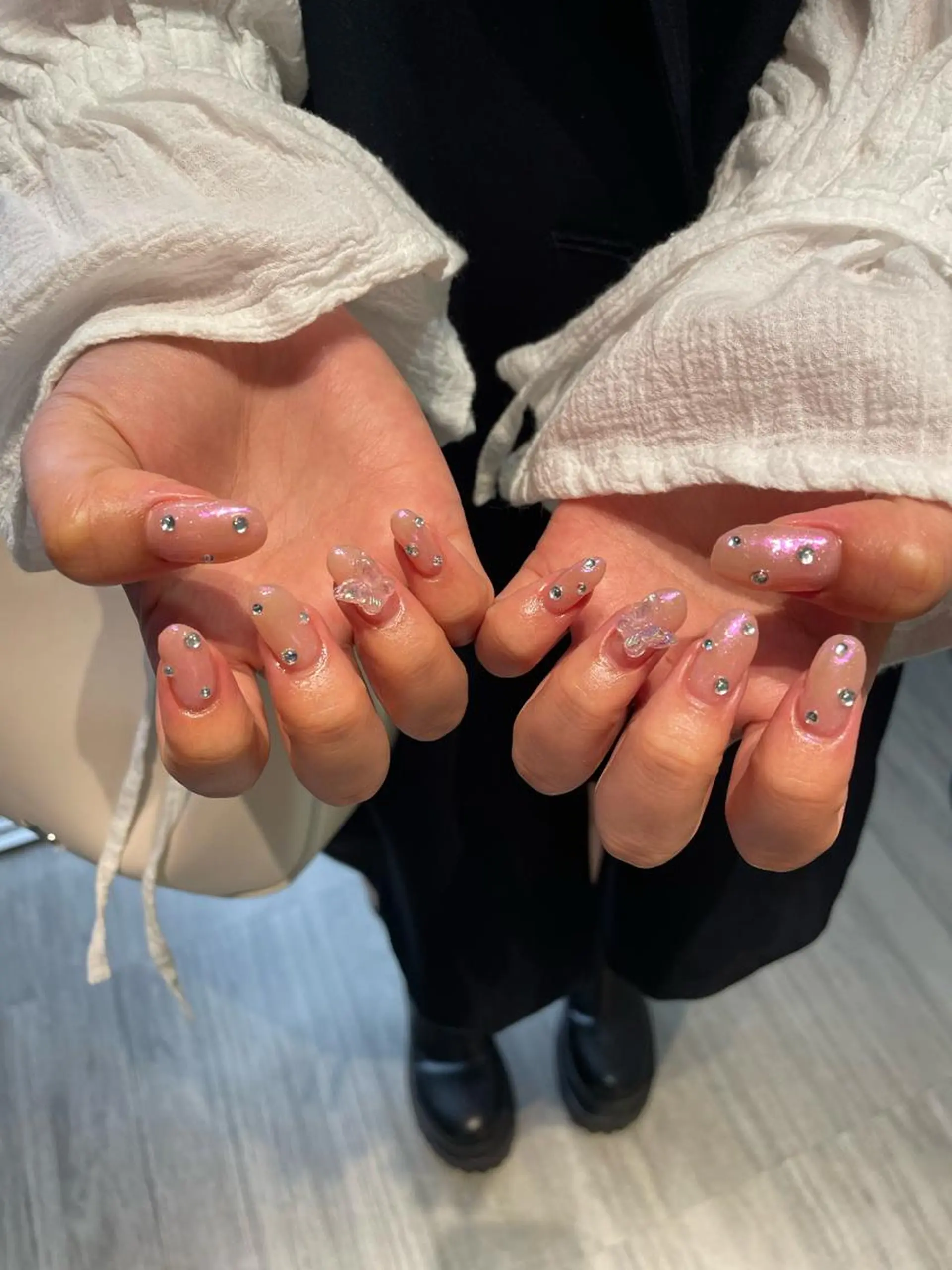 ネイル 束感まつ毛/ネイル/ LED♥KIRARAのマツエク・マツパデザイン