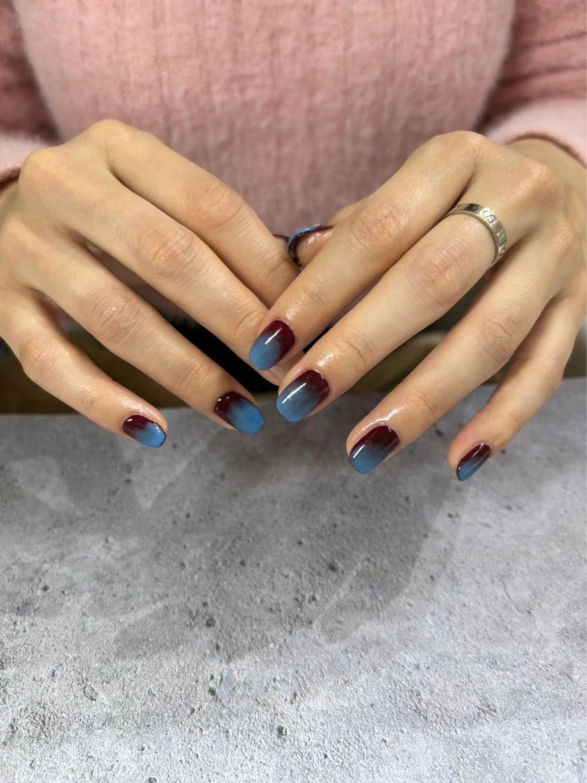 ネイル 持ち込み ハンドネイル 杉山 星菜のネイルデザイン