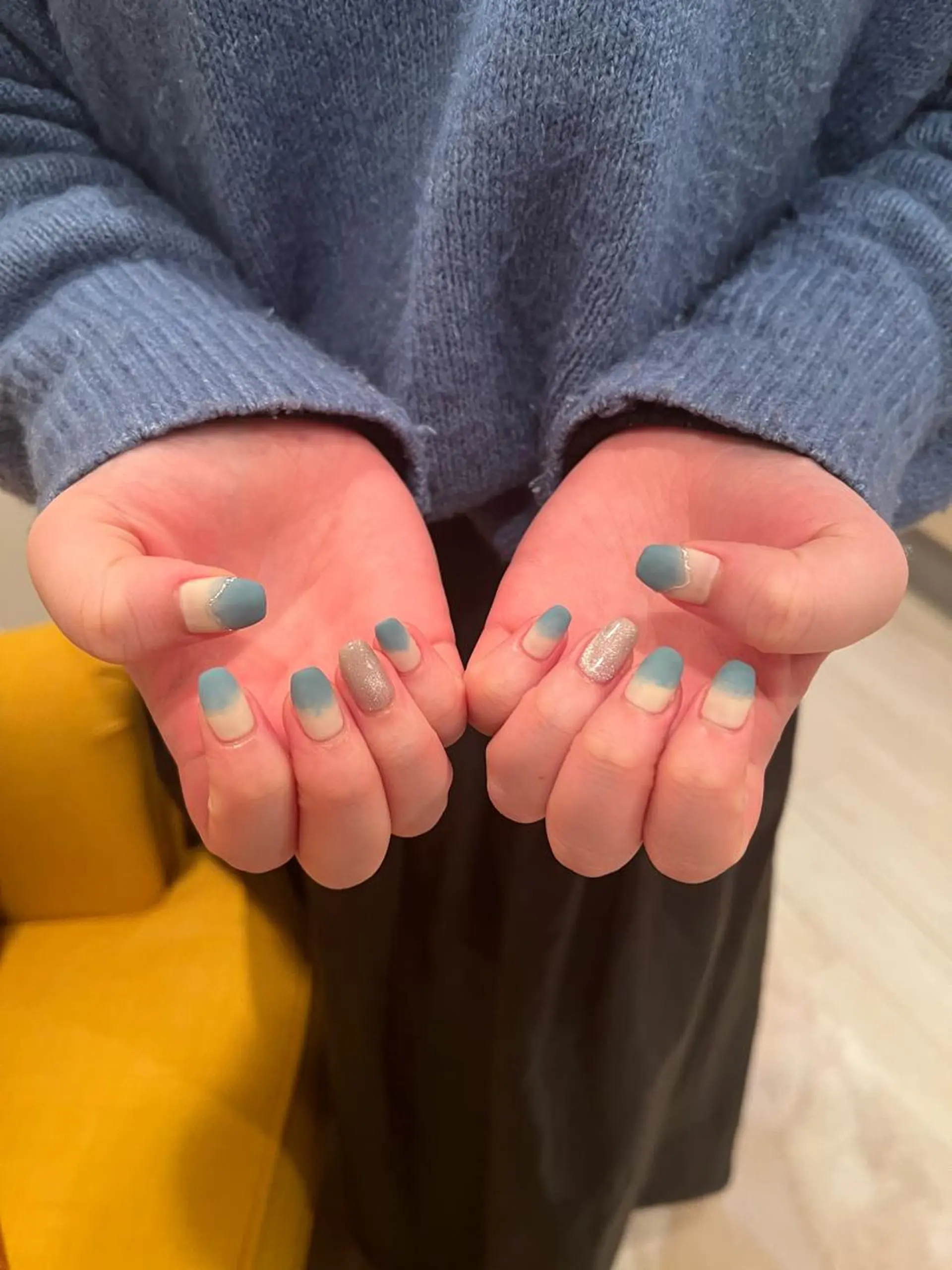 ネイル マグネットネイル マットネイル ハンドネイル Imyme mine Rioのネイルデザイン