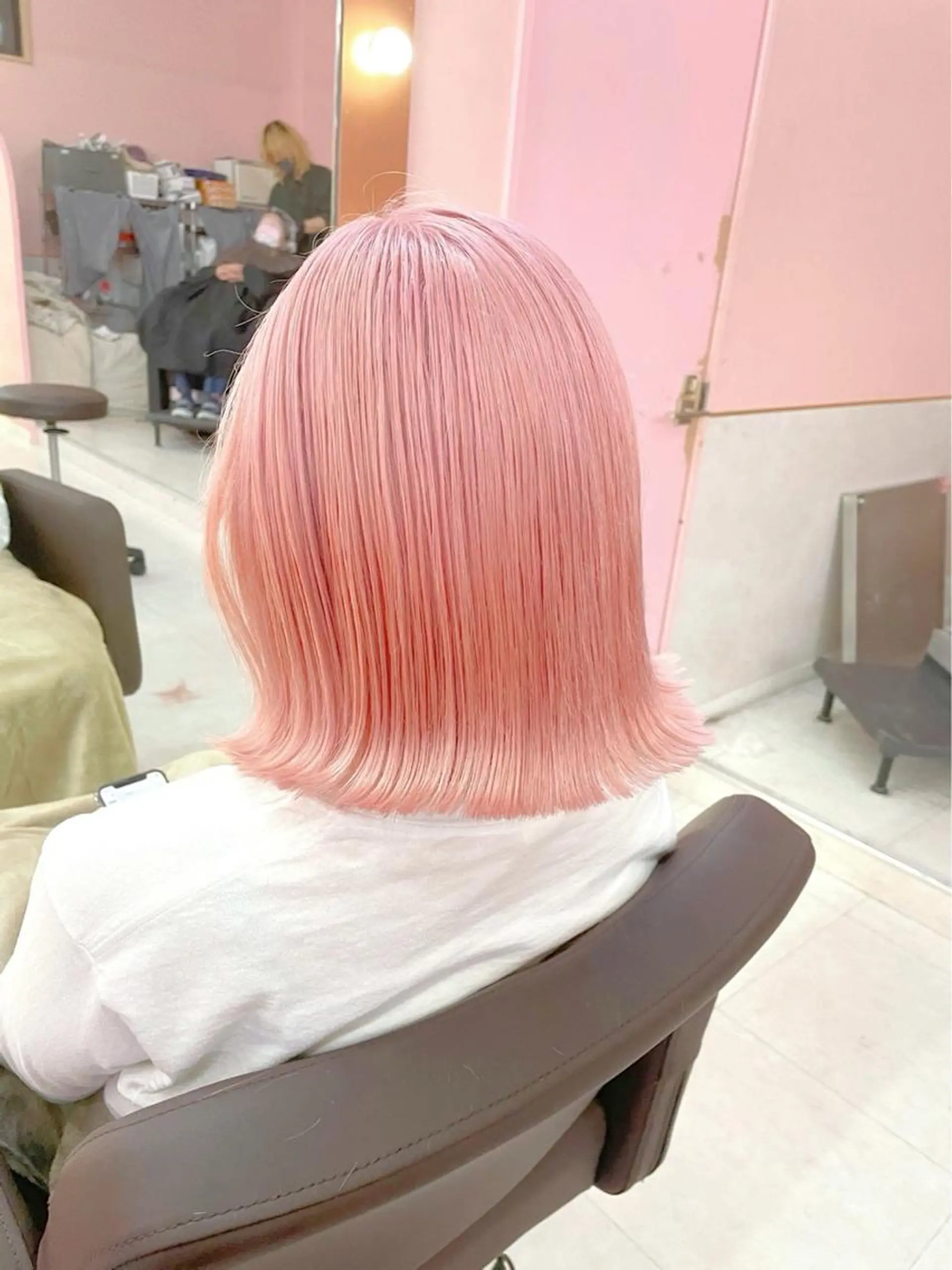 ミディアム ❄️💛エクステ ブリーチ❄️yukiのヘアスタイル