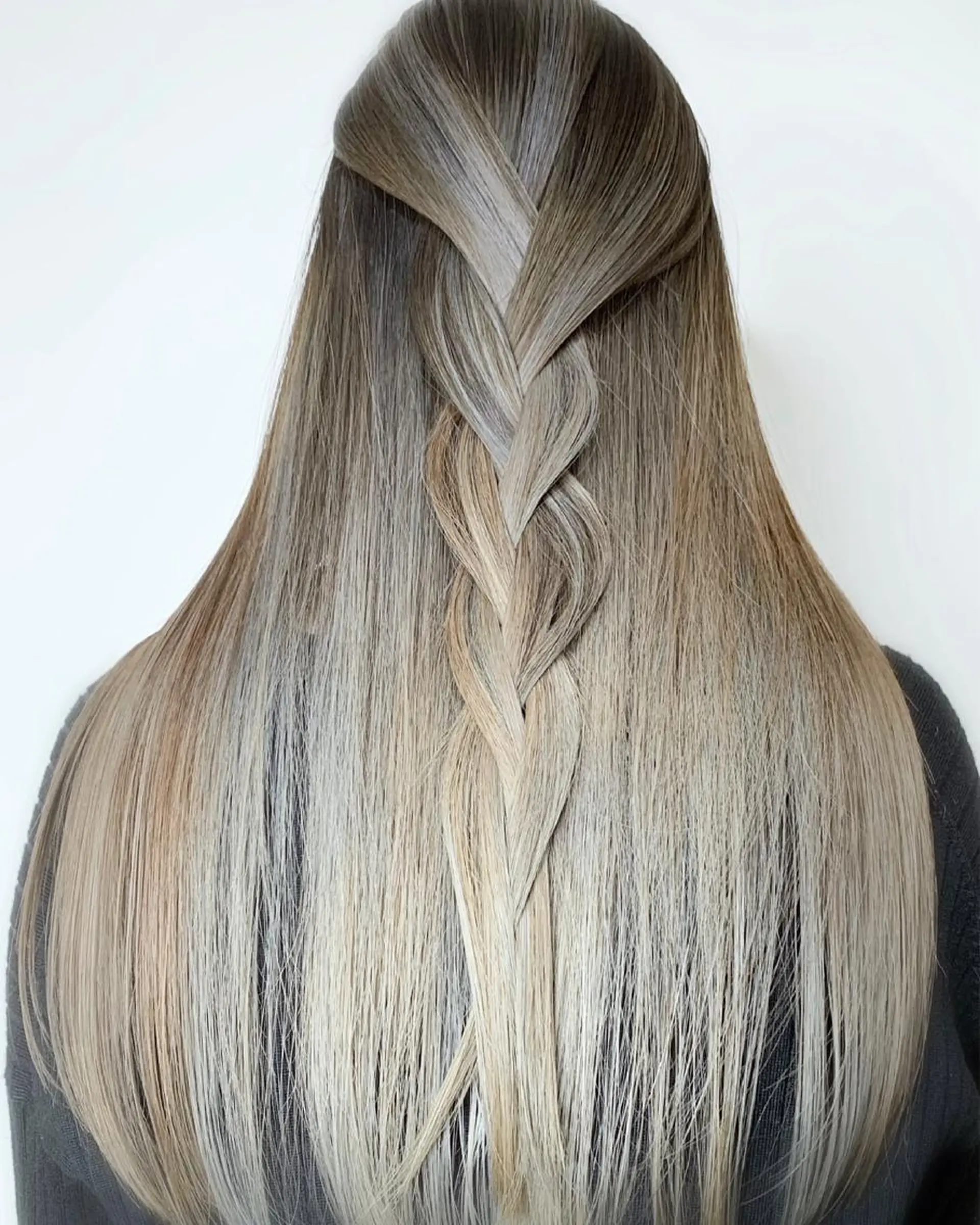 ロング カラー バレイヤージュ レイヤーカット カット ヘアカラー 🤍デザインカラー 特化🤍HIROのヘアスタイル