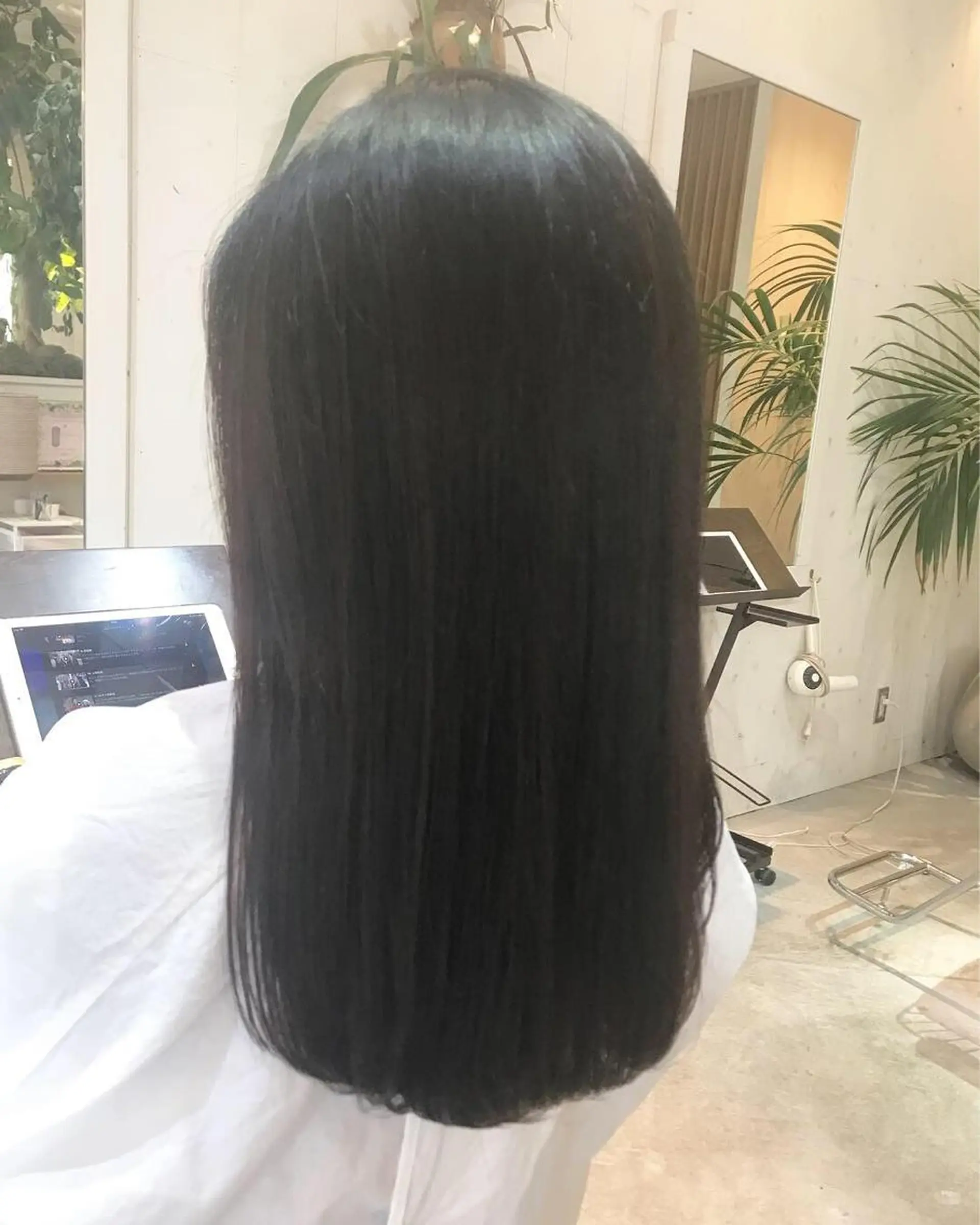 セミロング トリートメント 長尾 桃佳のヘアスタイル