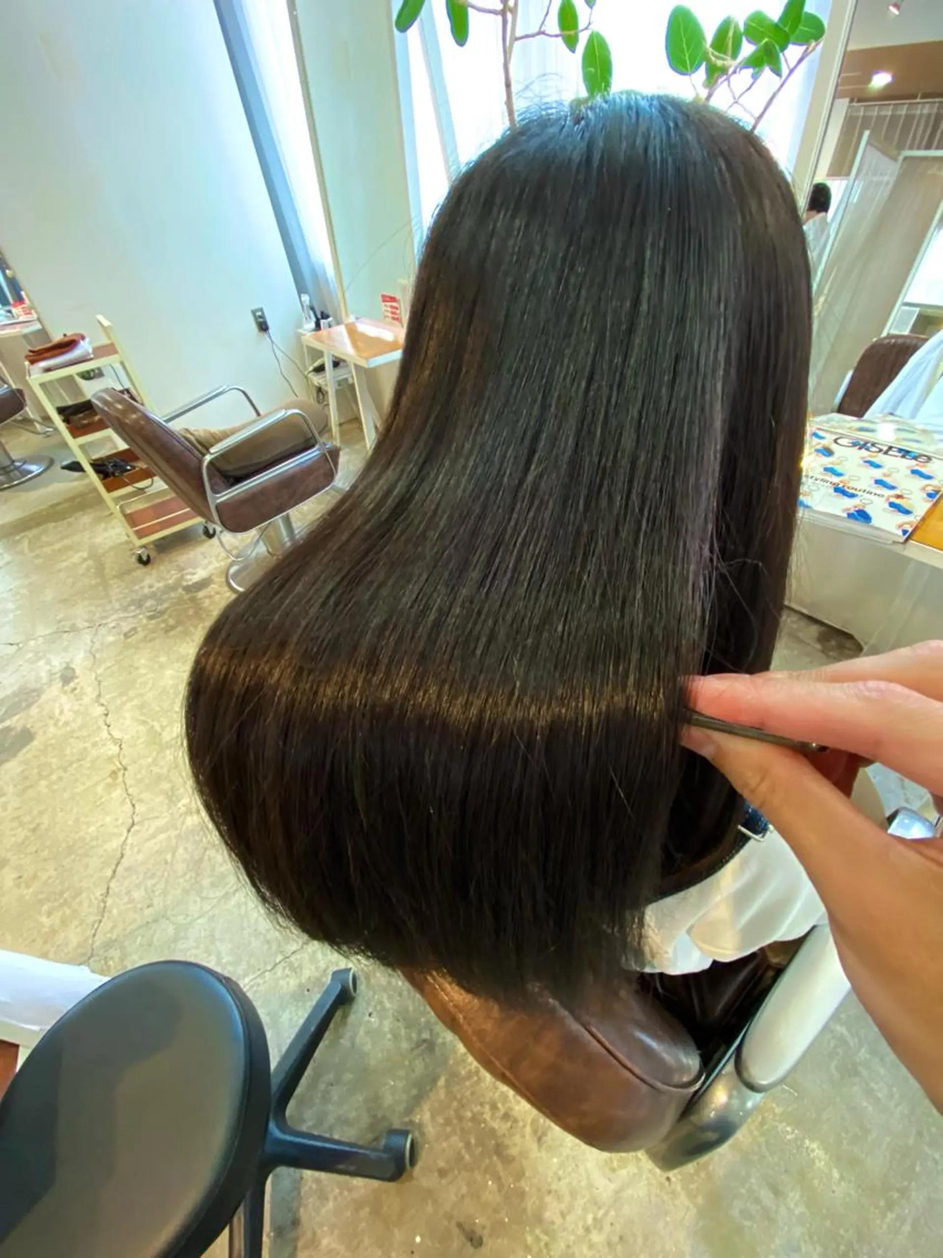 ロング 栗田 大輝のヘアスタイル