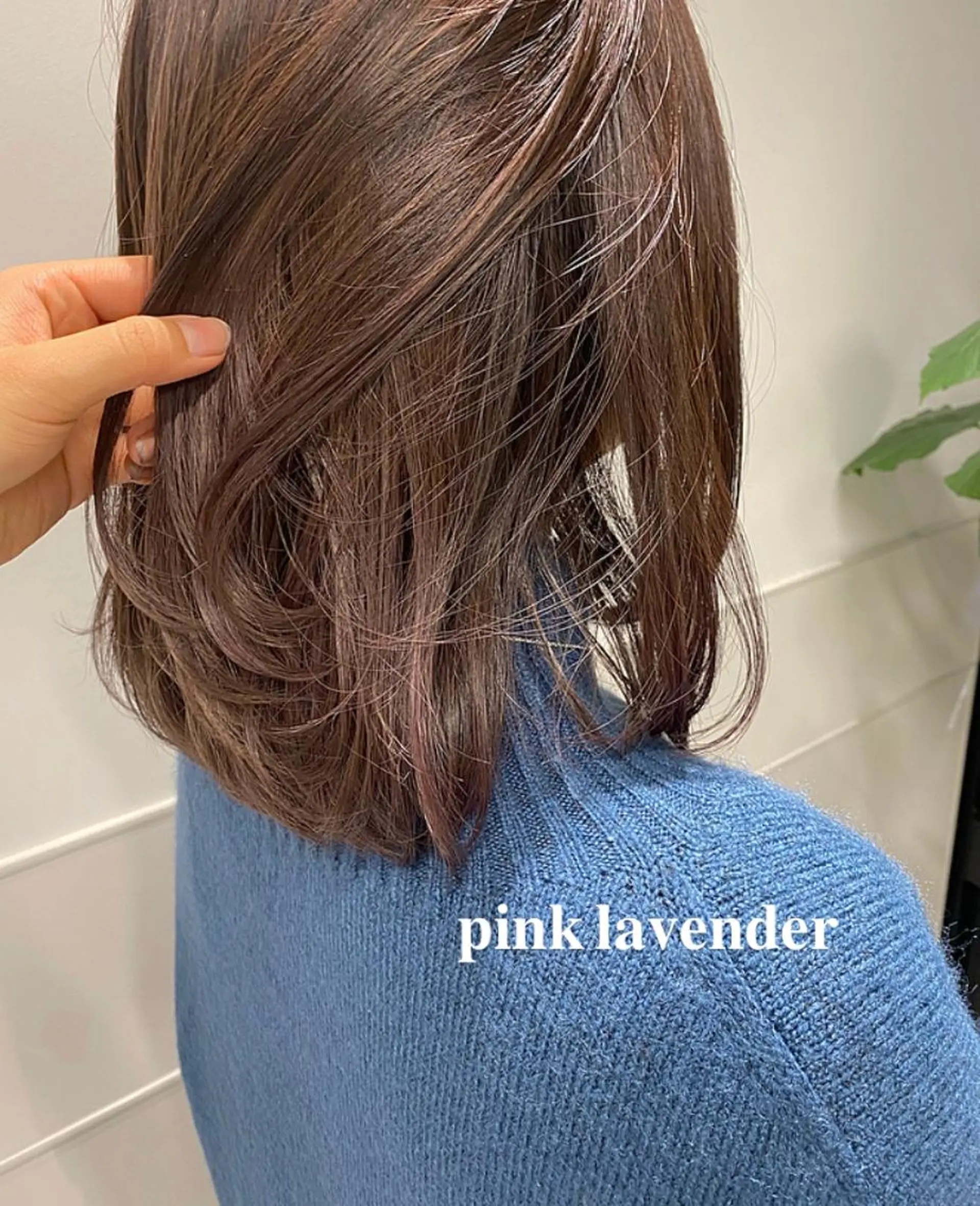 ミディアム フクダ ジュリのヘアスタイル