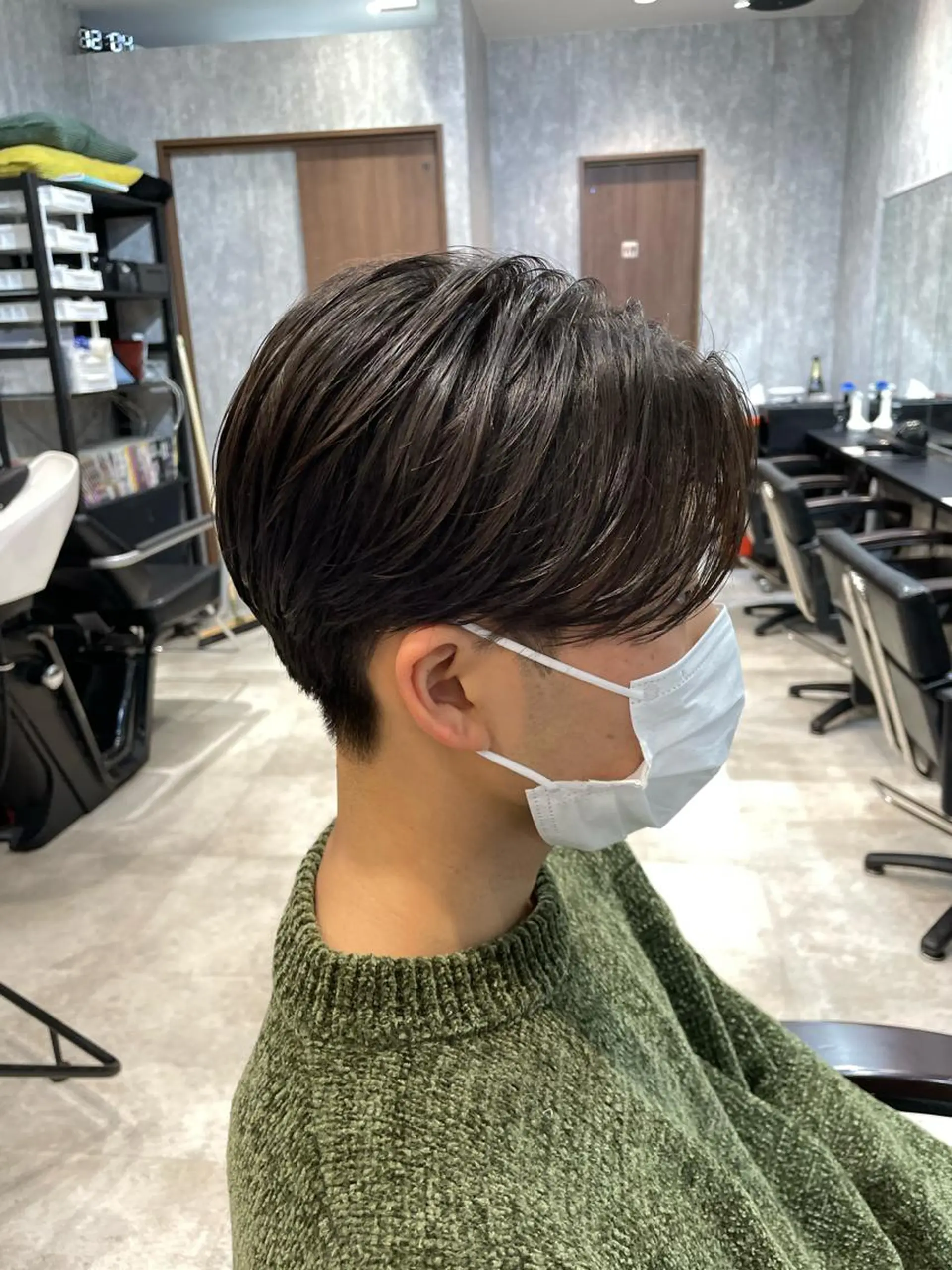 ショート カラー パーマ メンズ カット 🔥メンズ超特化🔥 青木海斗のヘアスタイル