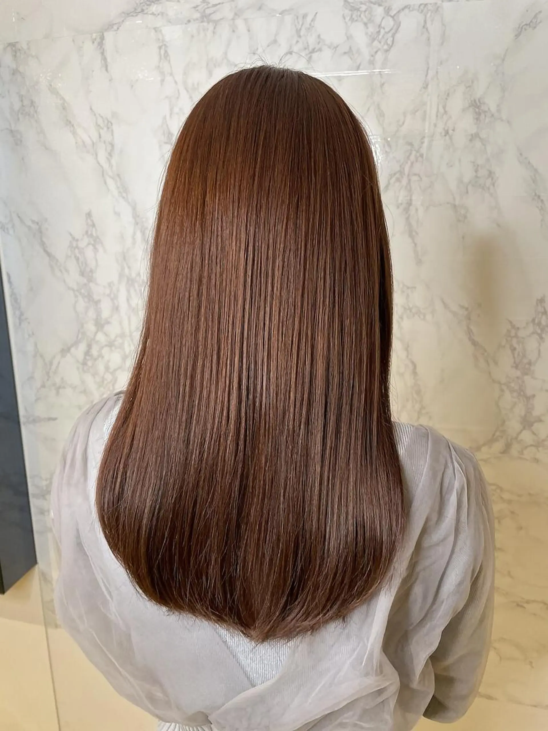 ロング カラー 髪質改善・縮毛矯正 濱　泰賀のヘアスタイル