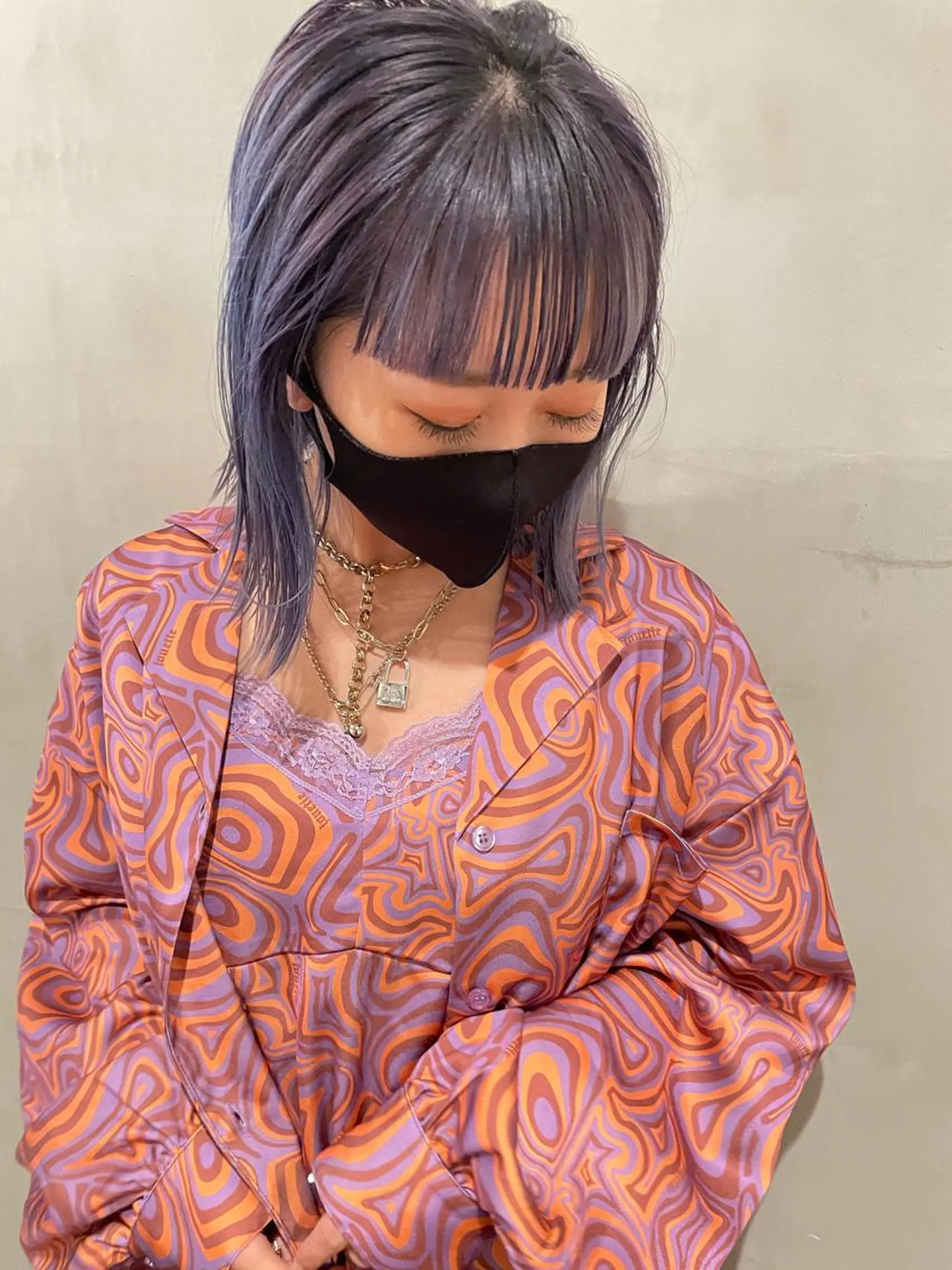 ミディアム カラー カット ヘアカラー トリートメント 優作 〜圧倒的信頼〜のヘアスタイル