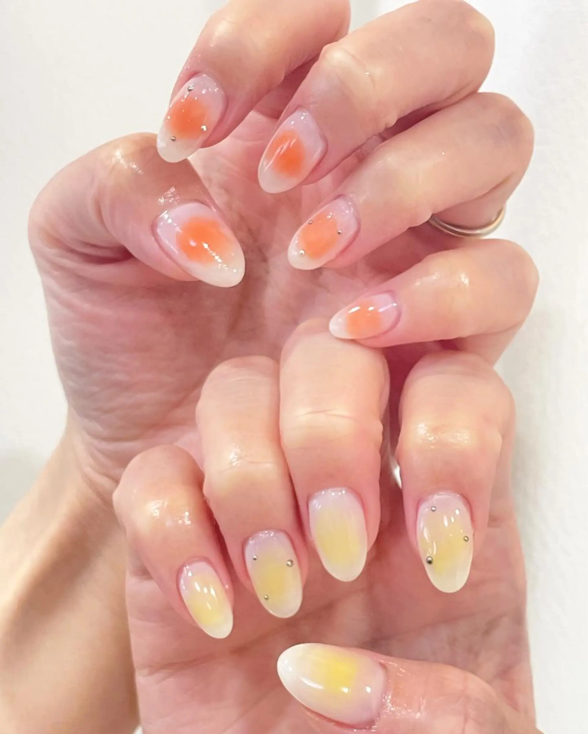 ネイル フットネイル 前田 萌のネイルデザイン