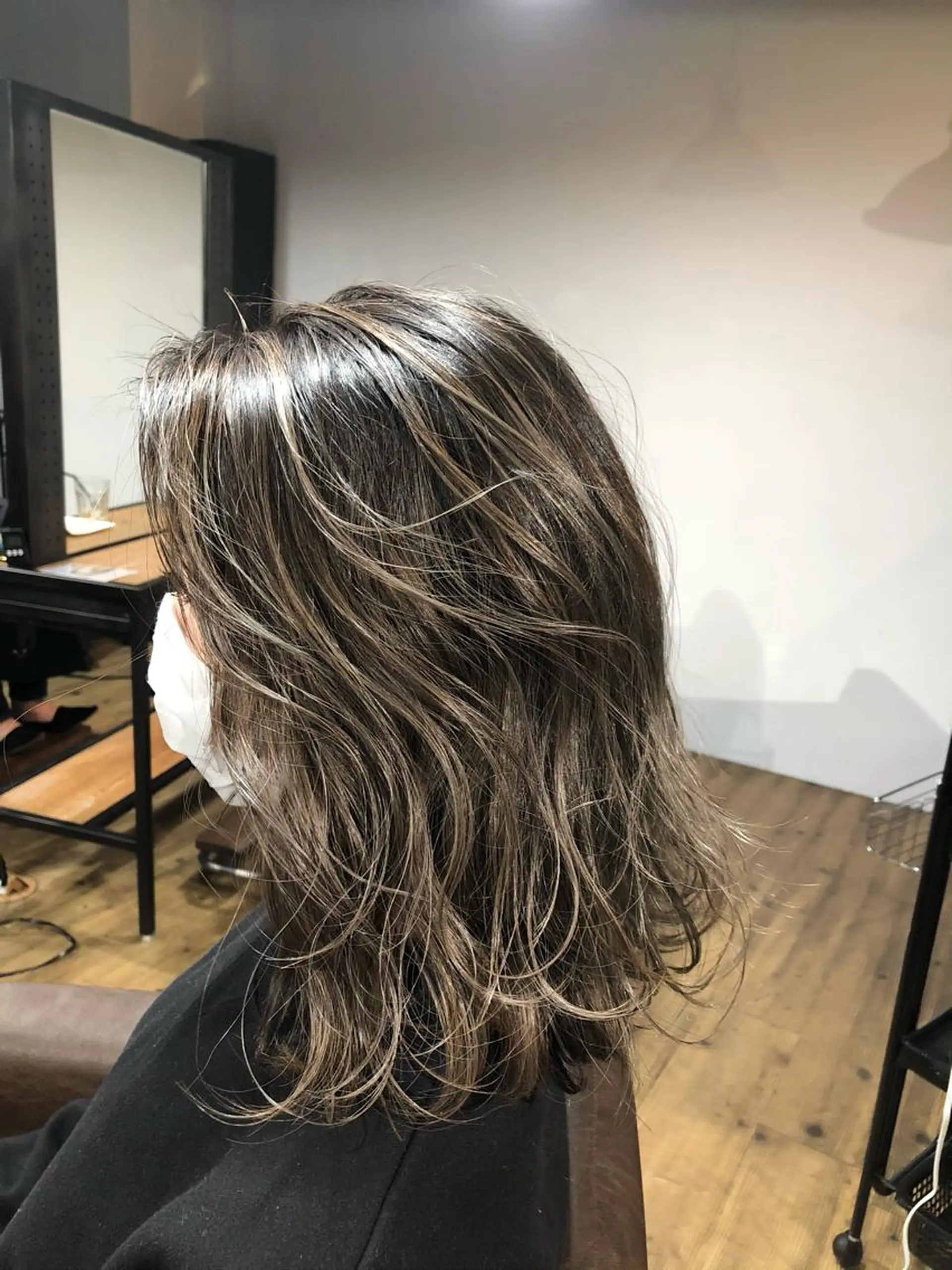 セミロング カラー メンズ 💎髪質改善特化💎 RUITOのヘアスタイル