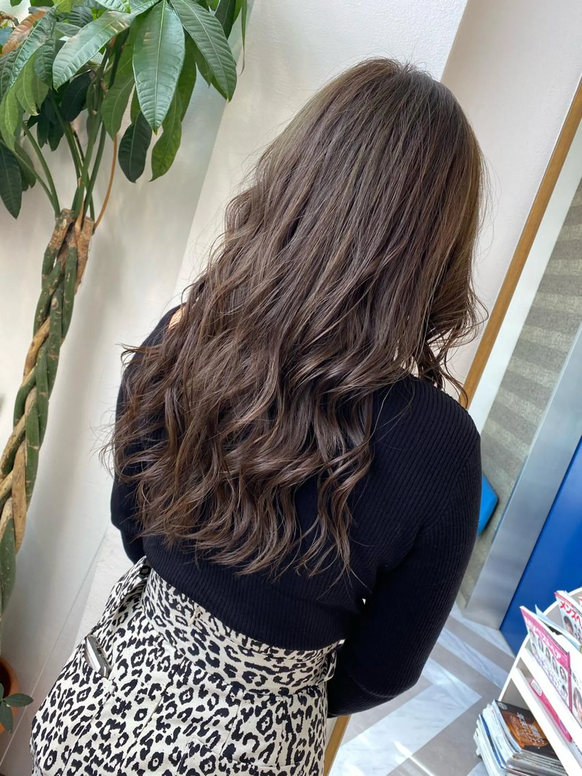 ロング レイヤーカット /透明感カラー西田のヘアスタイル