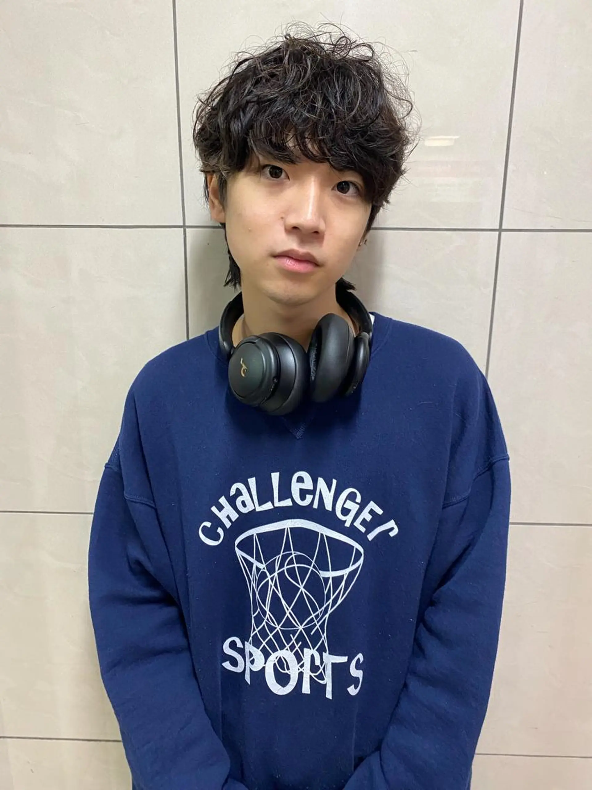 ショート パーマ メンズ メンズブリーチ メンズハイライト メンズインナーカラー メンズパーマ プードルパーマ 💈メンズ短髪特化 ✂︎伊藤大輝💈のヘアスタイル