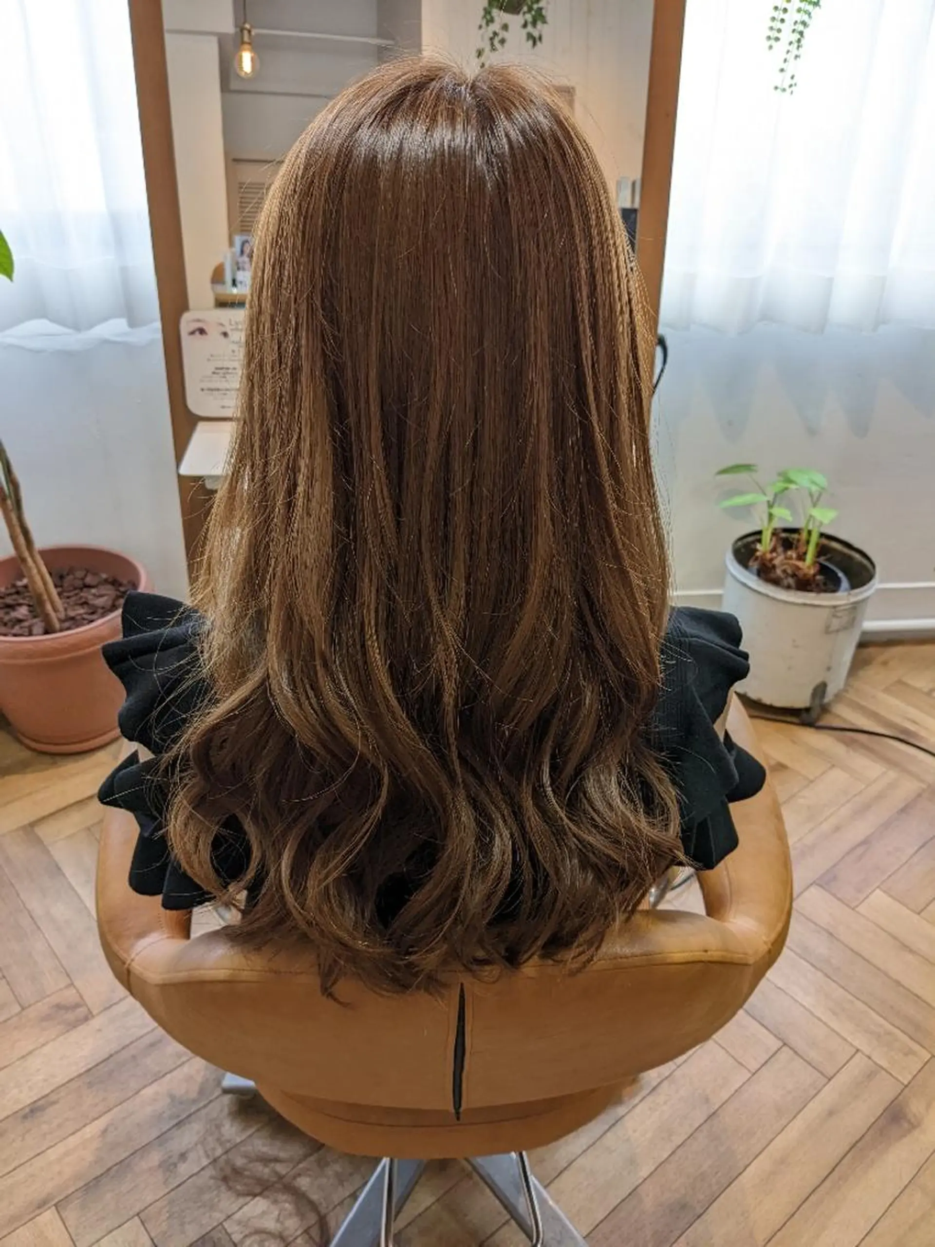 ミディアム カット ヘアカラー トリートメント newi 天王寺　 masakoのヘアスタイル