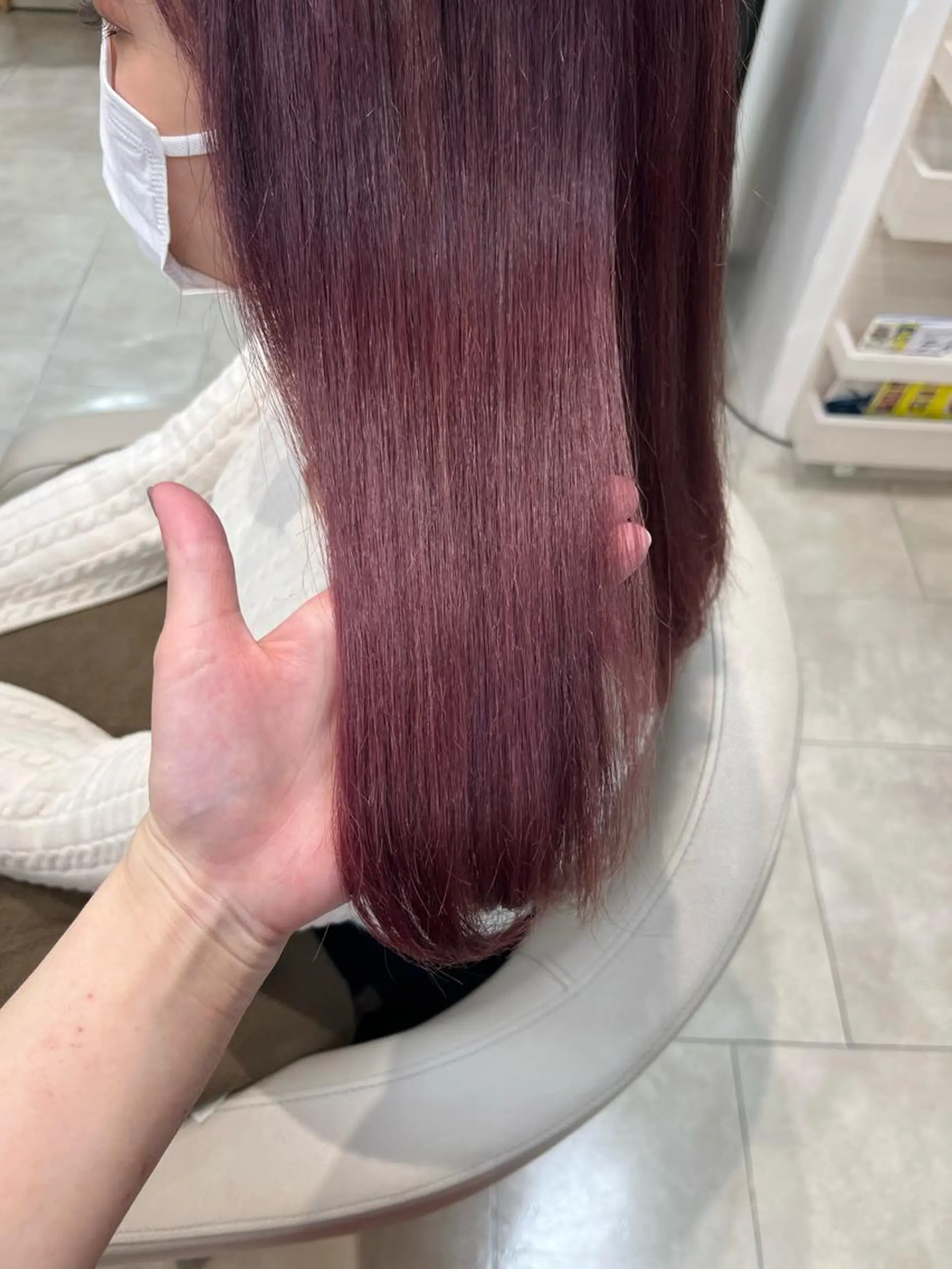 セミロング カラー カット ヘアカラー トリートメント 暖色専門美容師🎀 お客様満足度◎のヘアスタイル