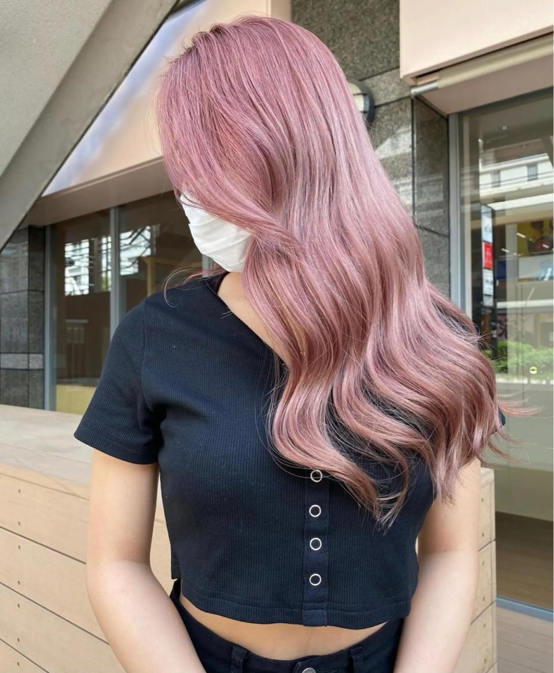 ロング カラー 韓国風ヘア トリートメント ヘアカラー トリートメント Lond  mare 🦋ayana🦋のヘアスタイル