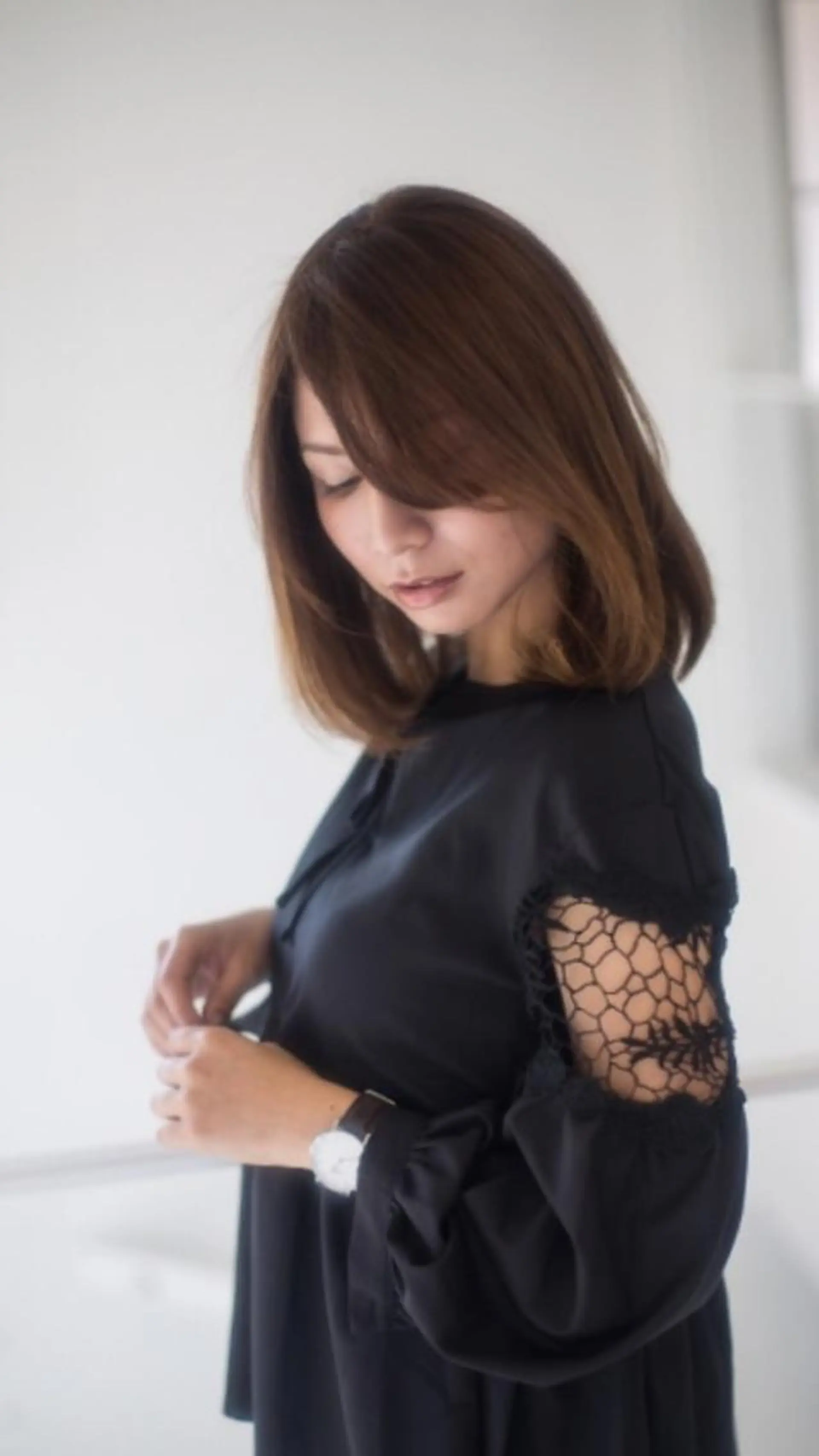 ミディアム メンズパーマ/カラー /店長コハシ◎のヘアスタイル