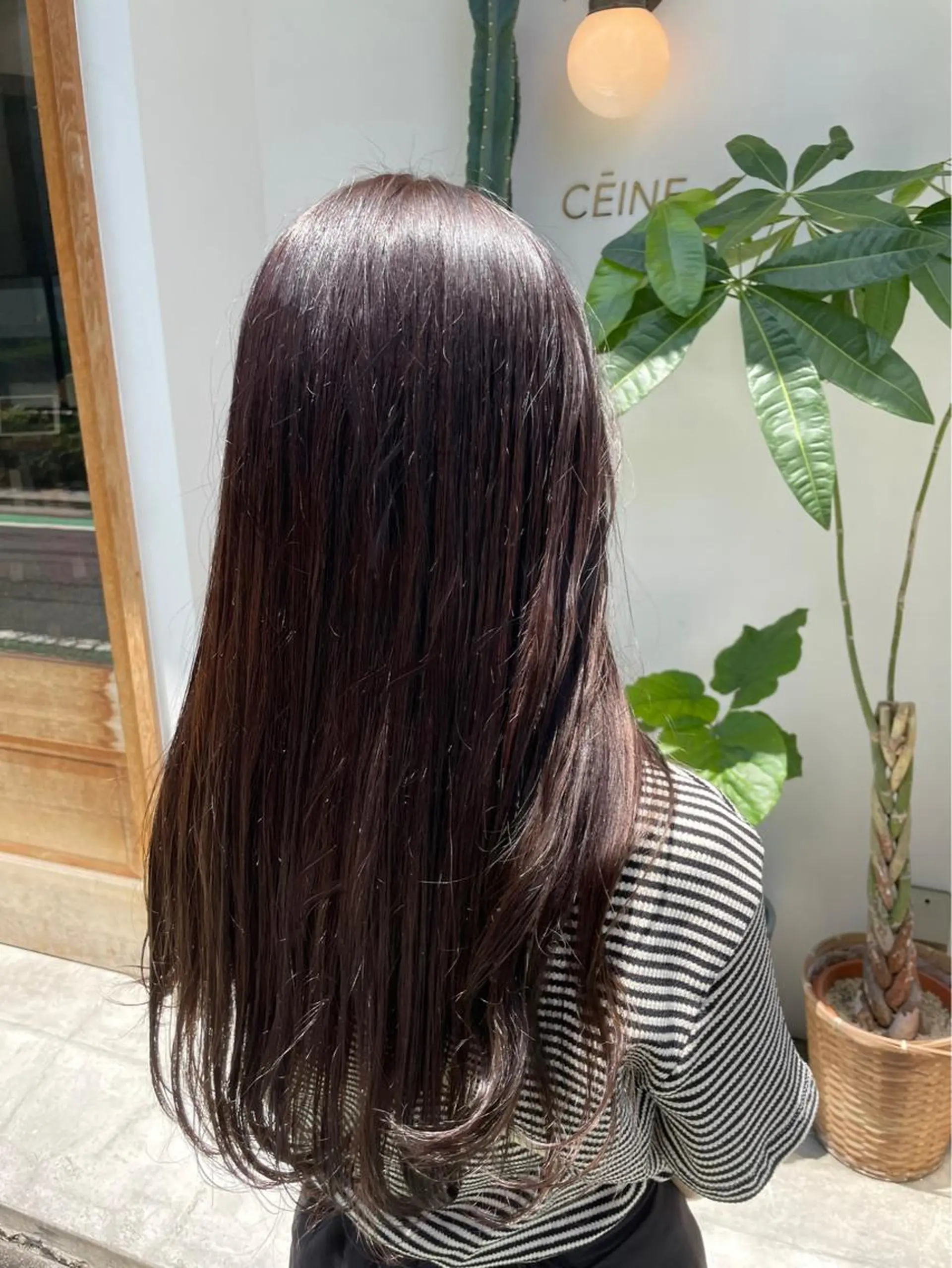 ロング カラー トリートメント みやした もあのヘアスタイル