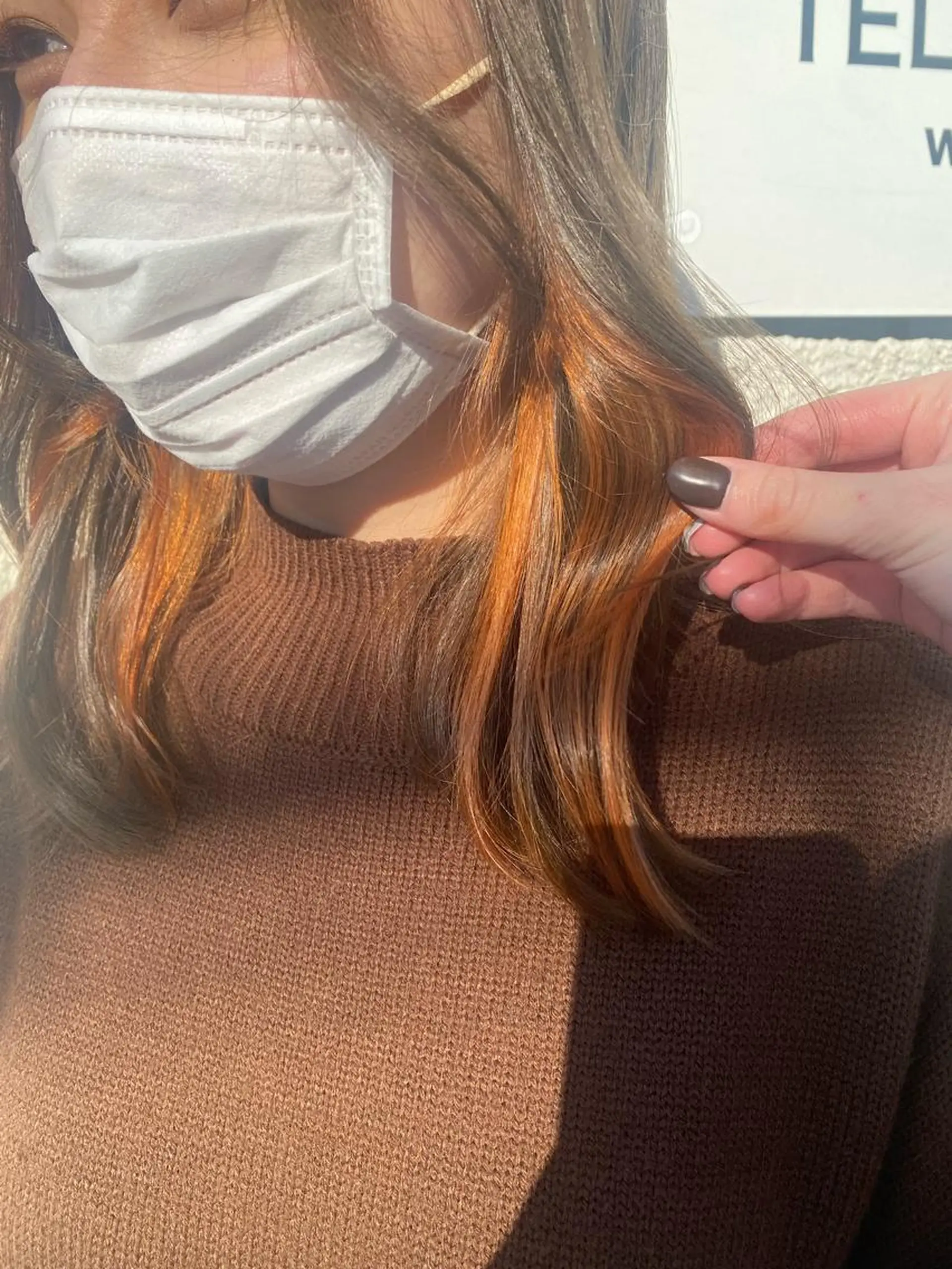 ミディアム カラー ヘアアレンジ niconail 🧣ayu 📍烏山のネイルデザイン