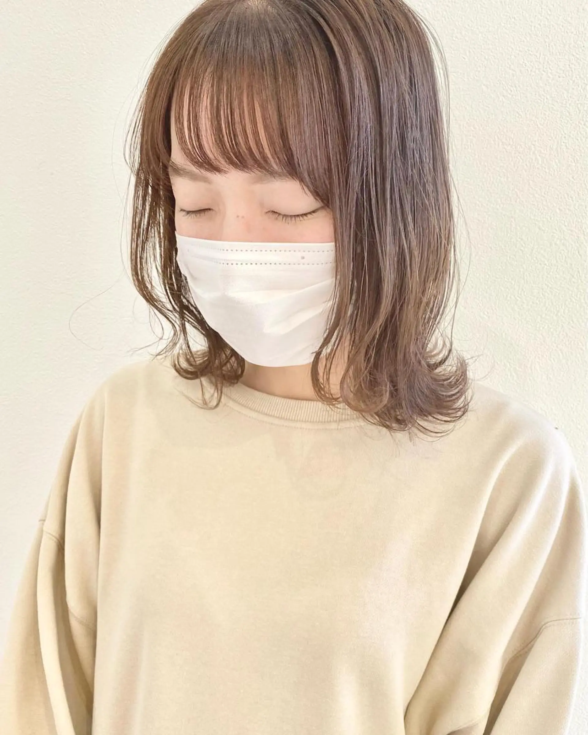 セミロング MYRTLE TSUNODAのヘアスタイル