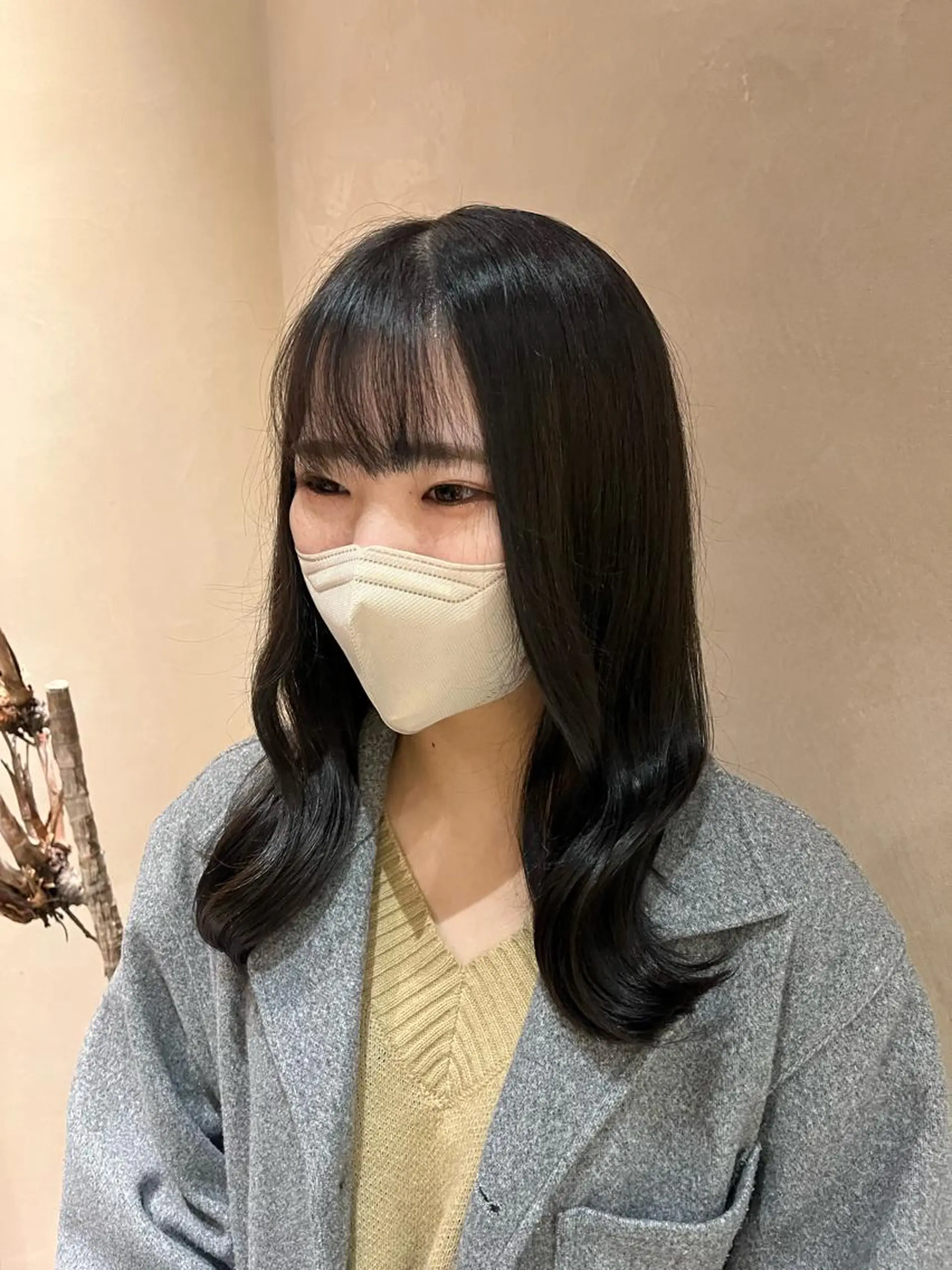 ミディアム 韓国ヘア/館林美容室 /髪質改善/涼のヘアスタイル