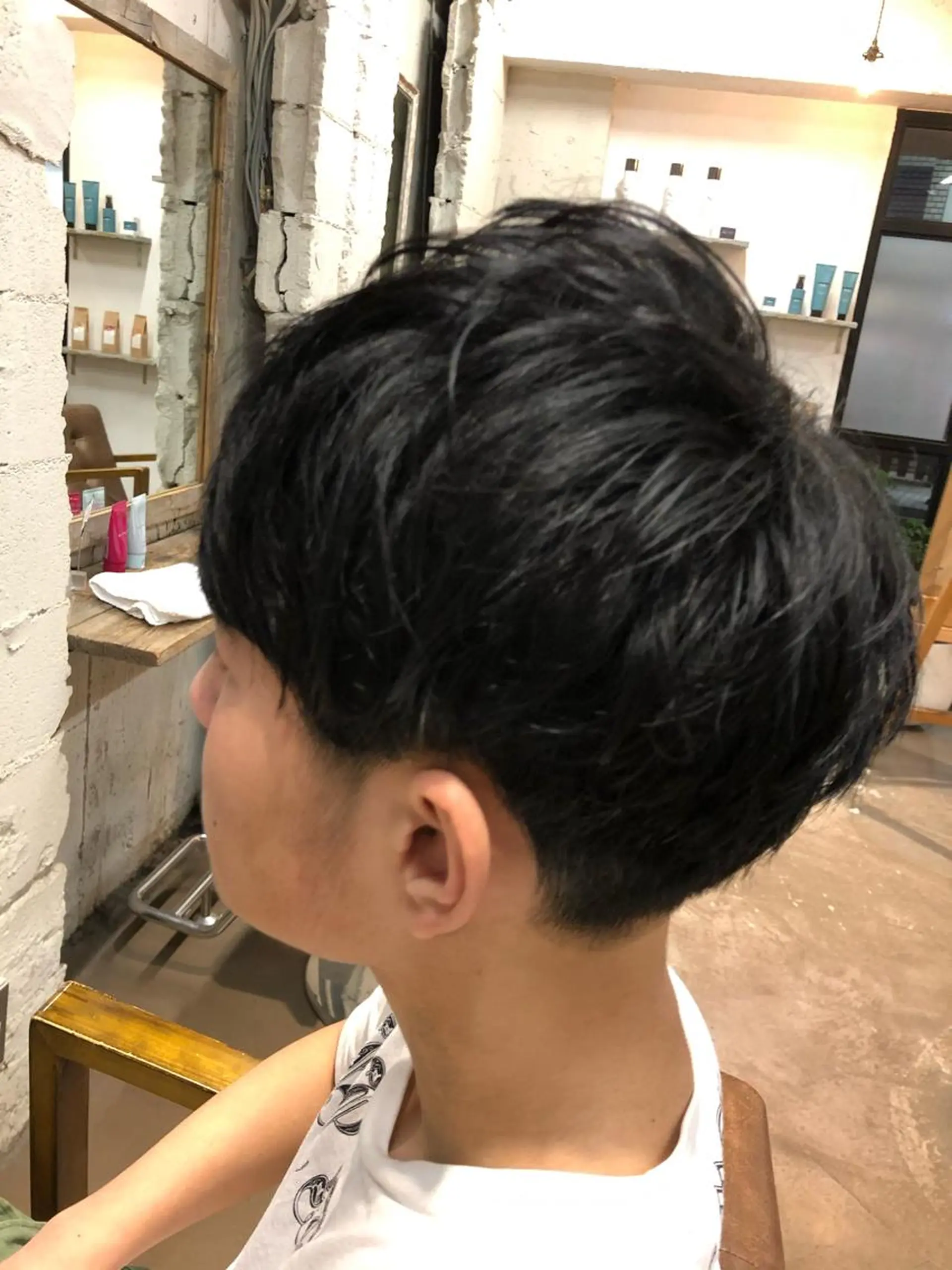 ショート メンズ ショートボブ マッシュ ボブ ショートヘア 桐原 竜也のヘアスタイル