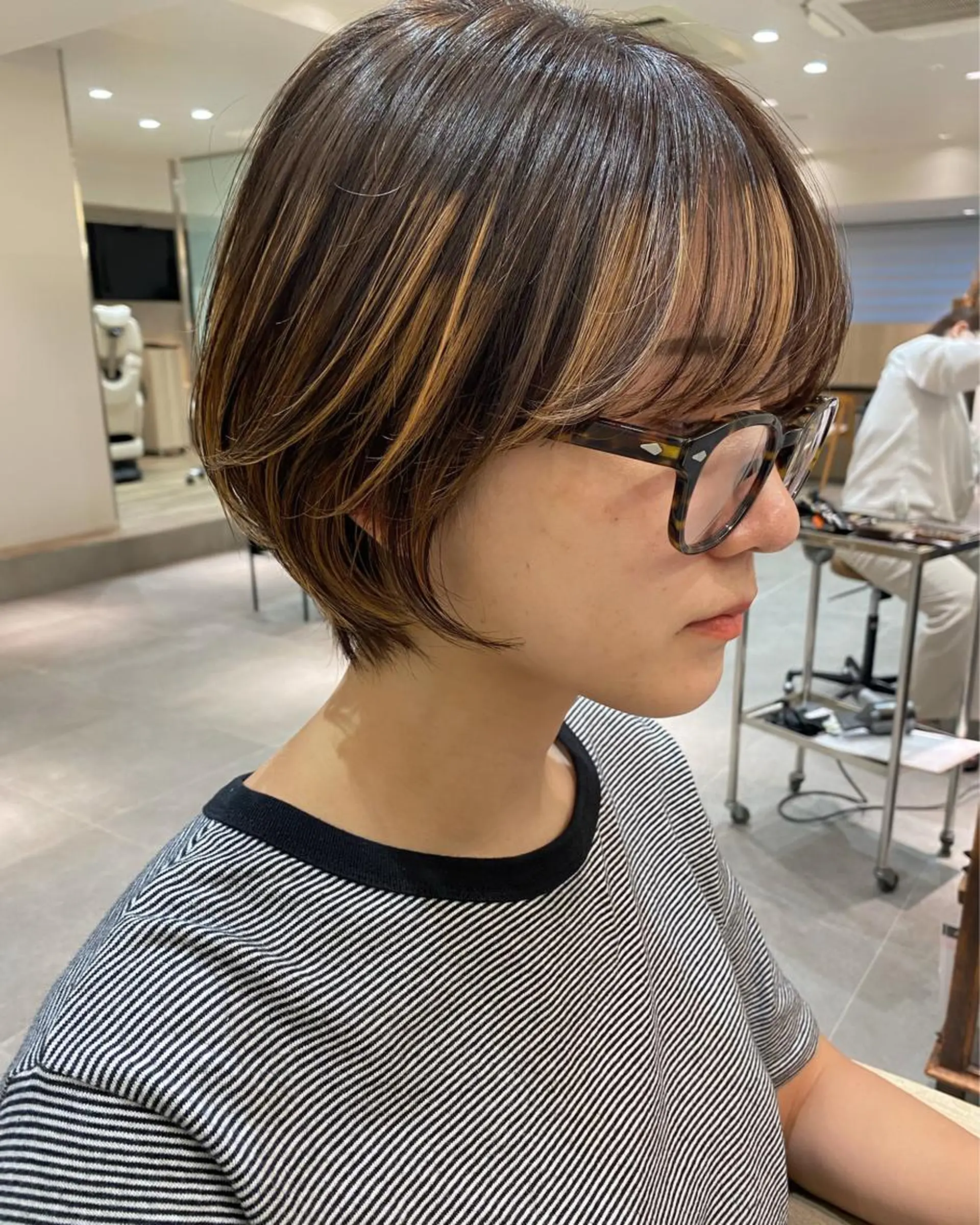 ショート ヒラカホ/ ブリーチ/似合わせのヘアスタイル