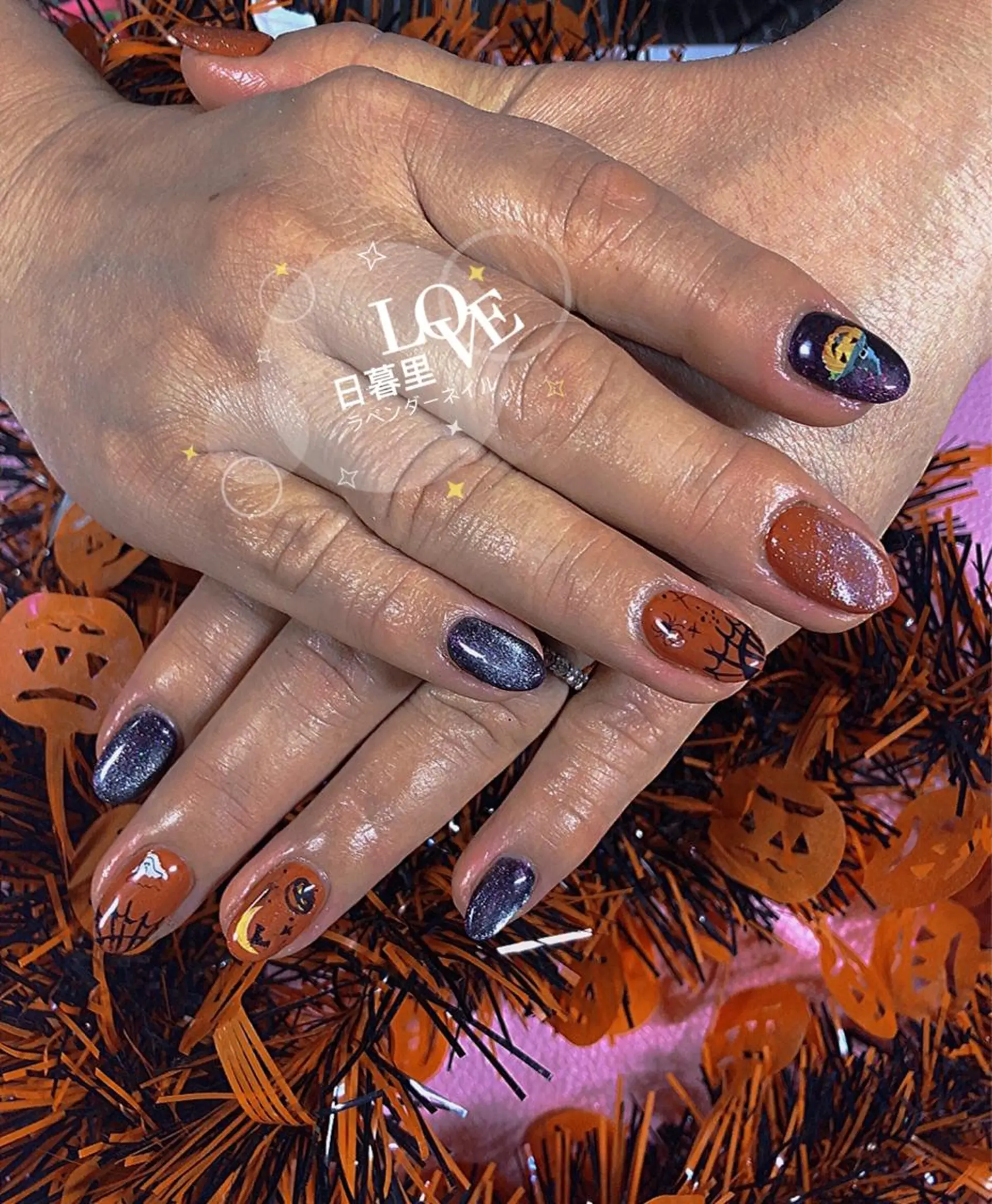 ネイル ラベンダー💖日暮里 ルル💖ネイルのネイルデザイン