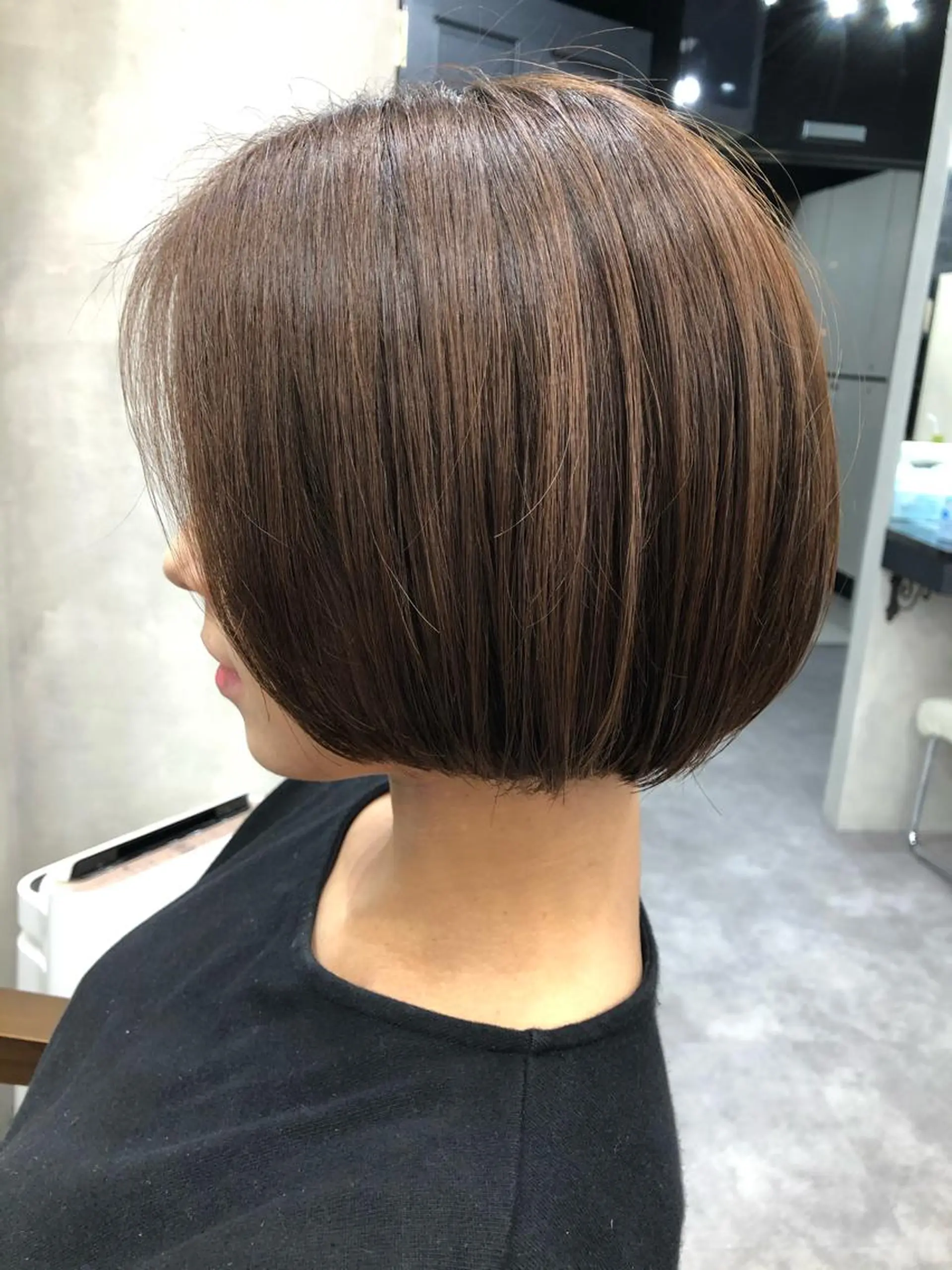 ミディアム カラー ボブ レイヤー×髪質改善✨ 渋谷/佐藤侑哉のヘアスタイル