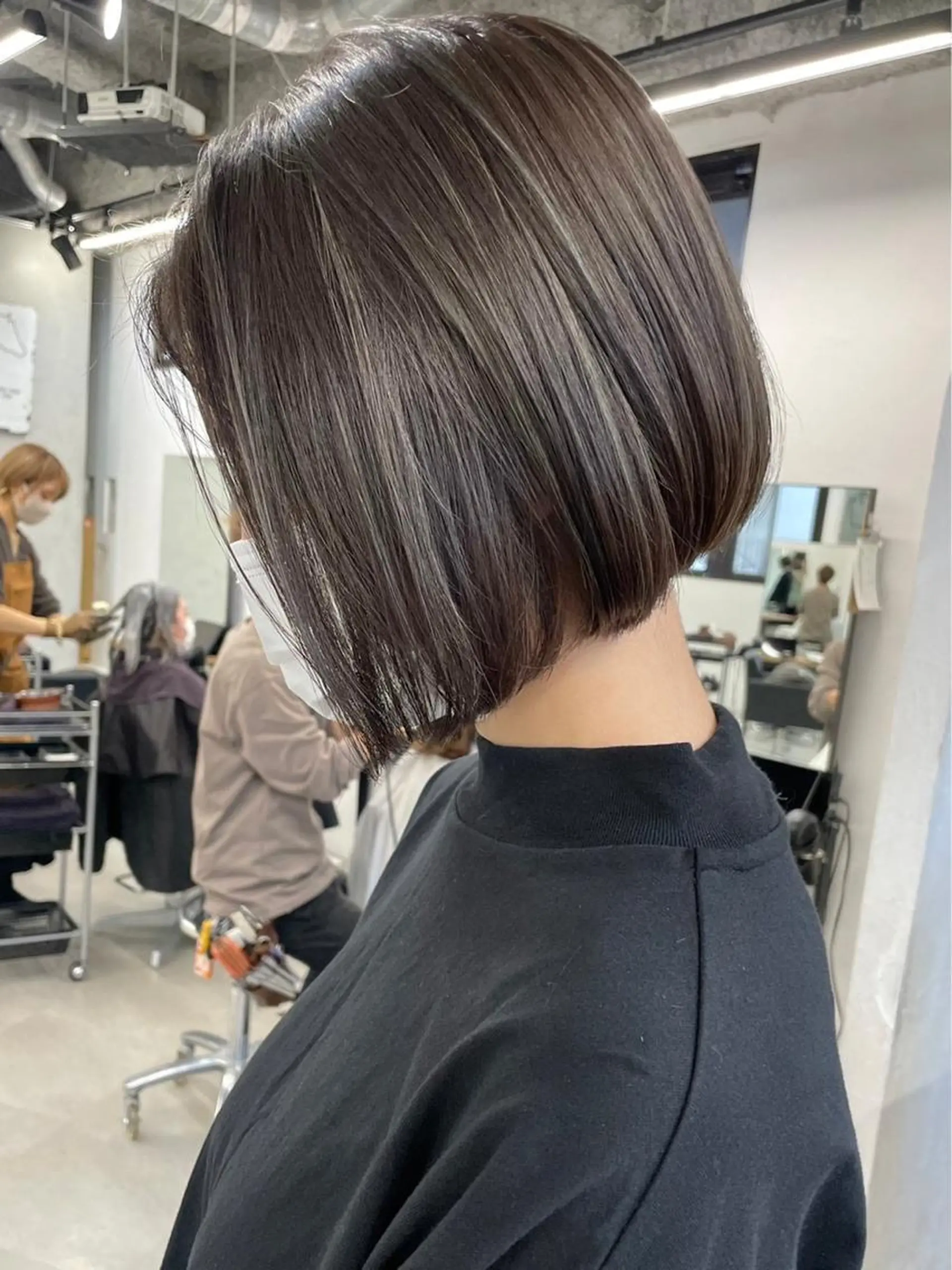 ショート ボブ 🧸艶々韓国ヘア 🧁mizunaのヘアスタイル