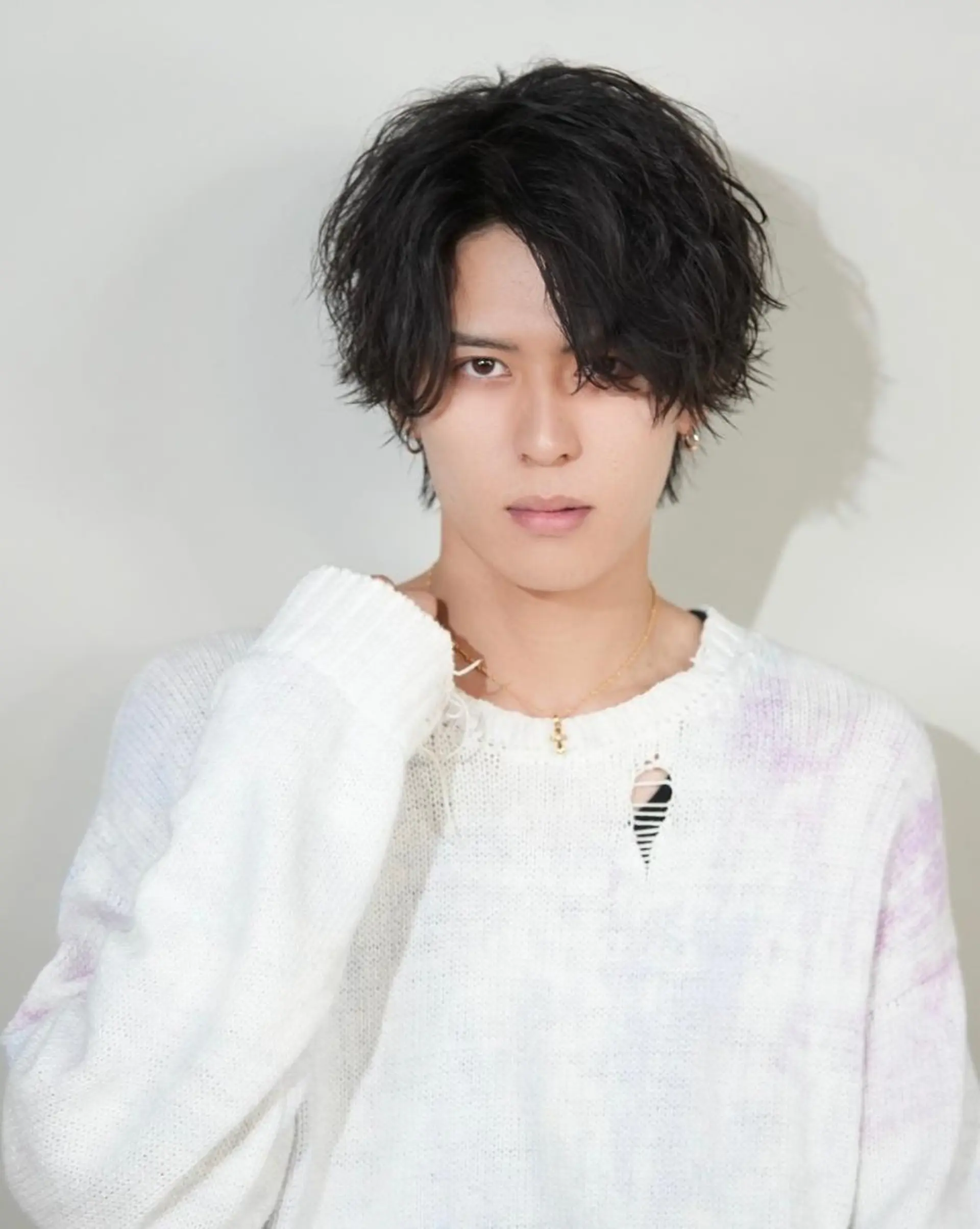 メンズ パーマ カラー ミディアム 🔥メンズ特化美容師 💥小倉大和💥のヘアスタイル