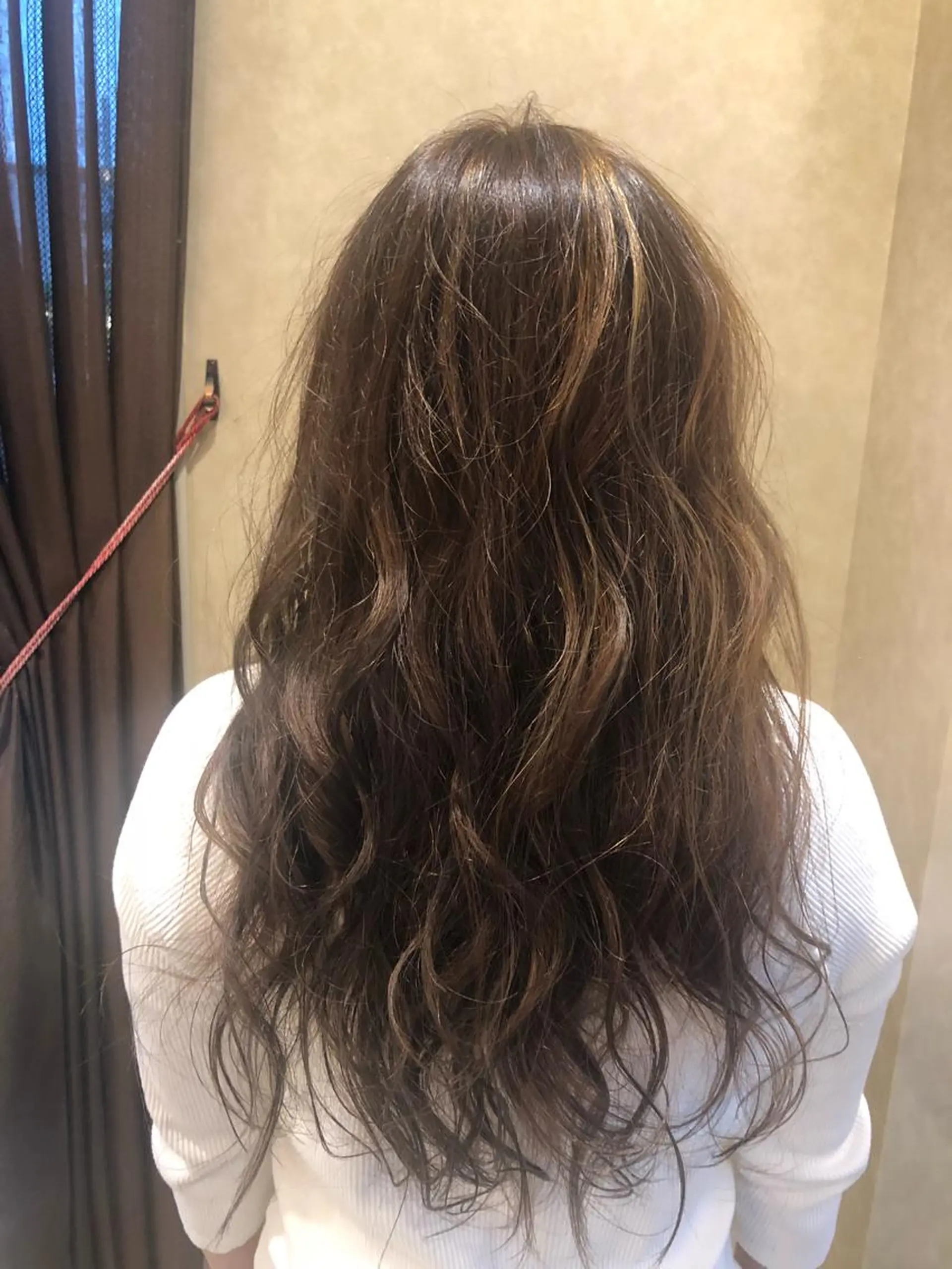 ロング ハイライト カワサキ ヒナコのヘアスタイル