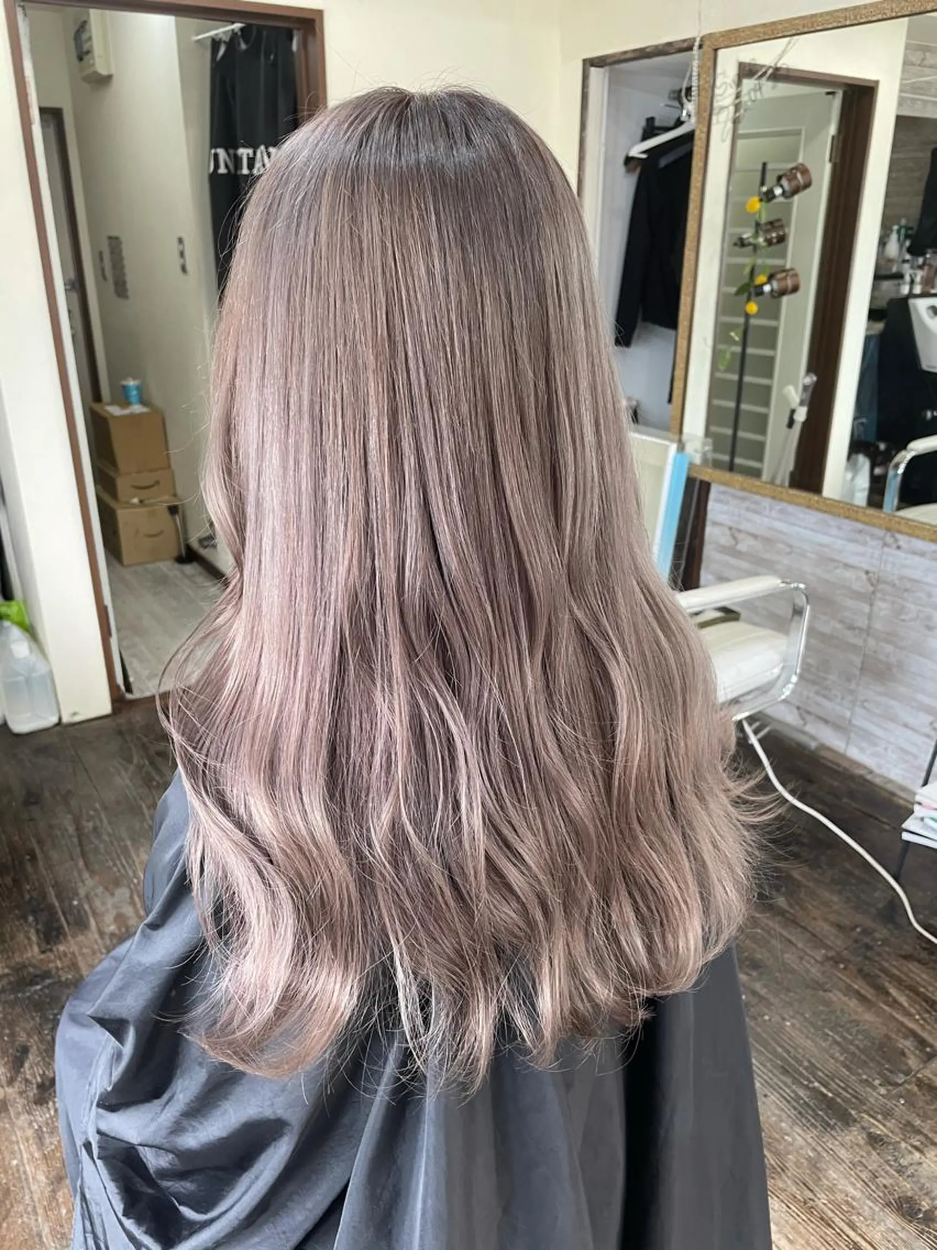 ロング カラー ヘアカラー 渡辺 健太のヘアスタイル