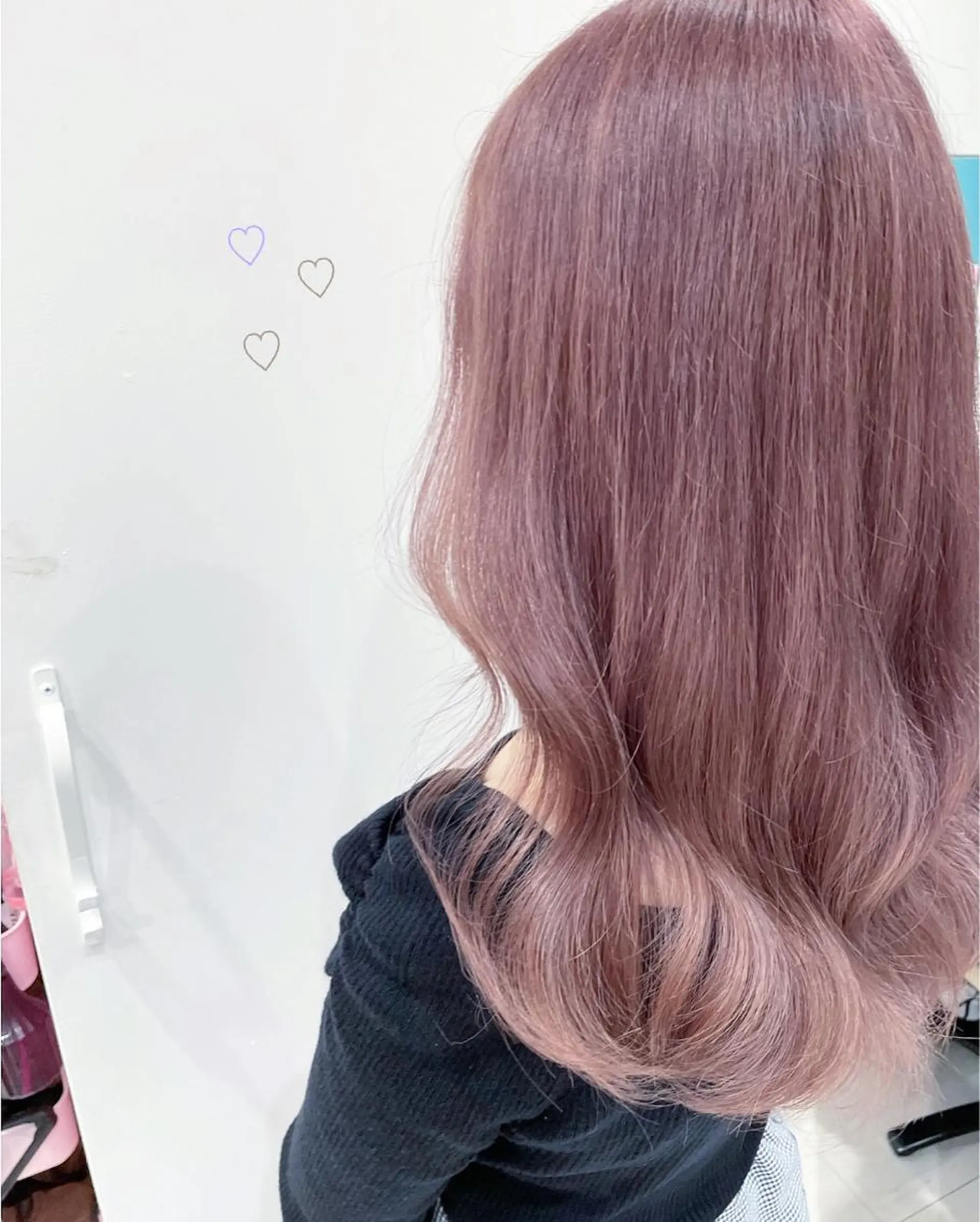 セミロング カラー ベージュカラー ラテベージュ 新宿駅近♡個室 ♡関口三都季🌜のヘアスタイル