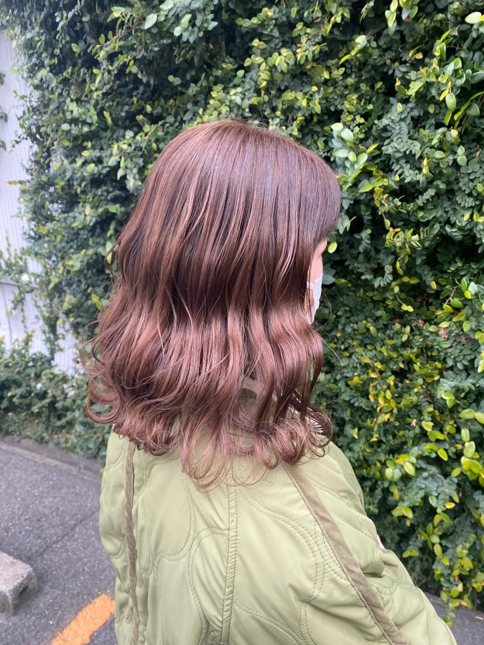 ミディアム NATSUKI😸 ‪✂︎‬南森町美容室のヘアスタイル