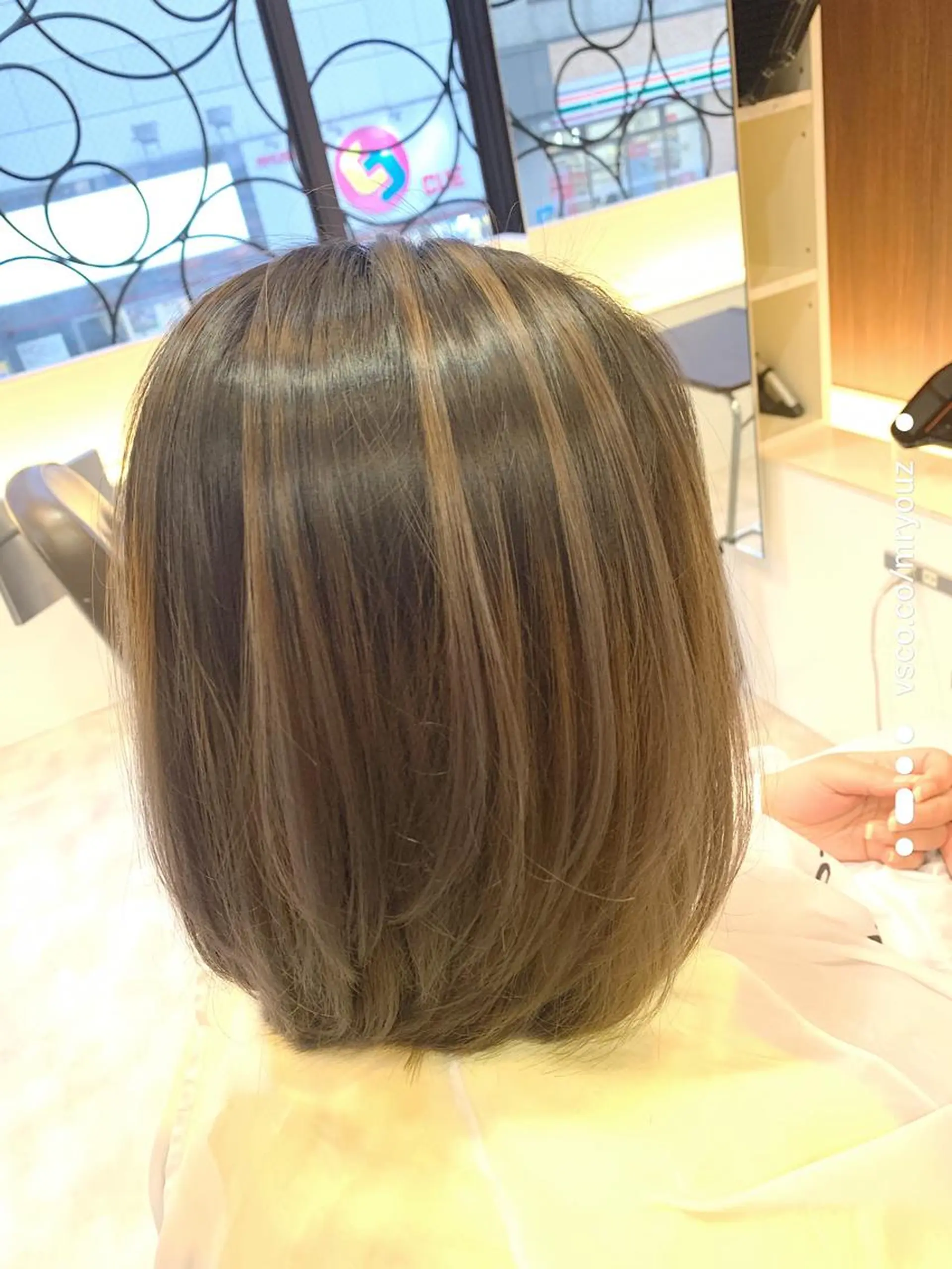 ミディアム メンズパーマ/難波/ 心斎橋　室園亮佑のヘアスタイル