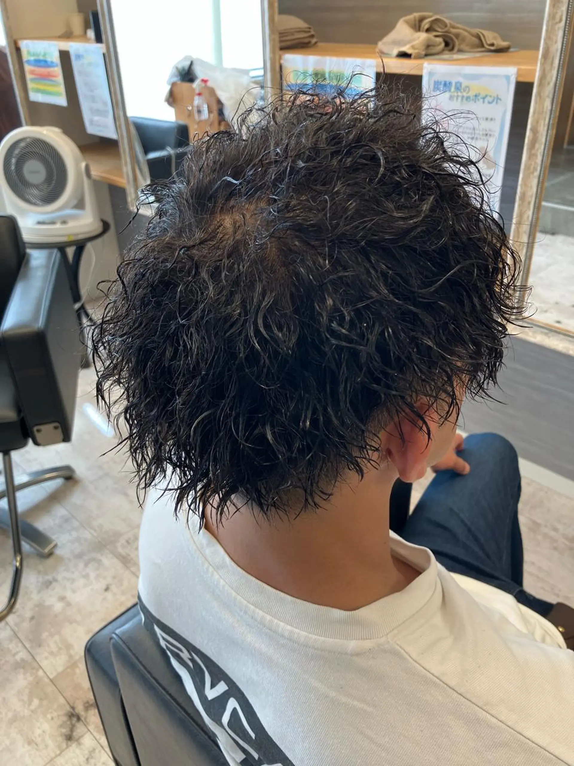 パーマ メンズ カット パーマ メンズ特化/パーマ/ フェードWATARUのヘアスタイル