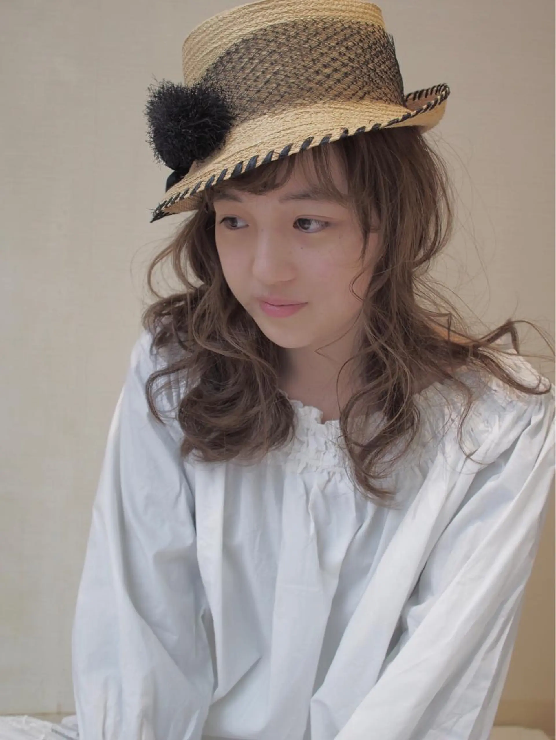 セミロング ヘアアレンジ 似合わせカット🌿 前川のヘアスタイル