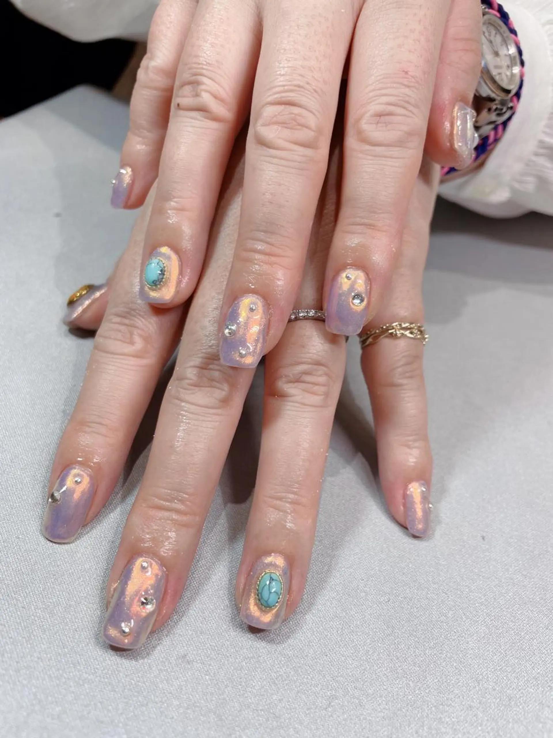 ネイル iiloo aromaworksのネイルデザイン