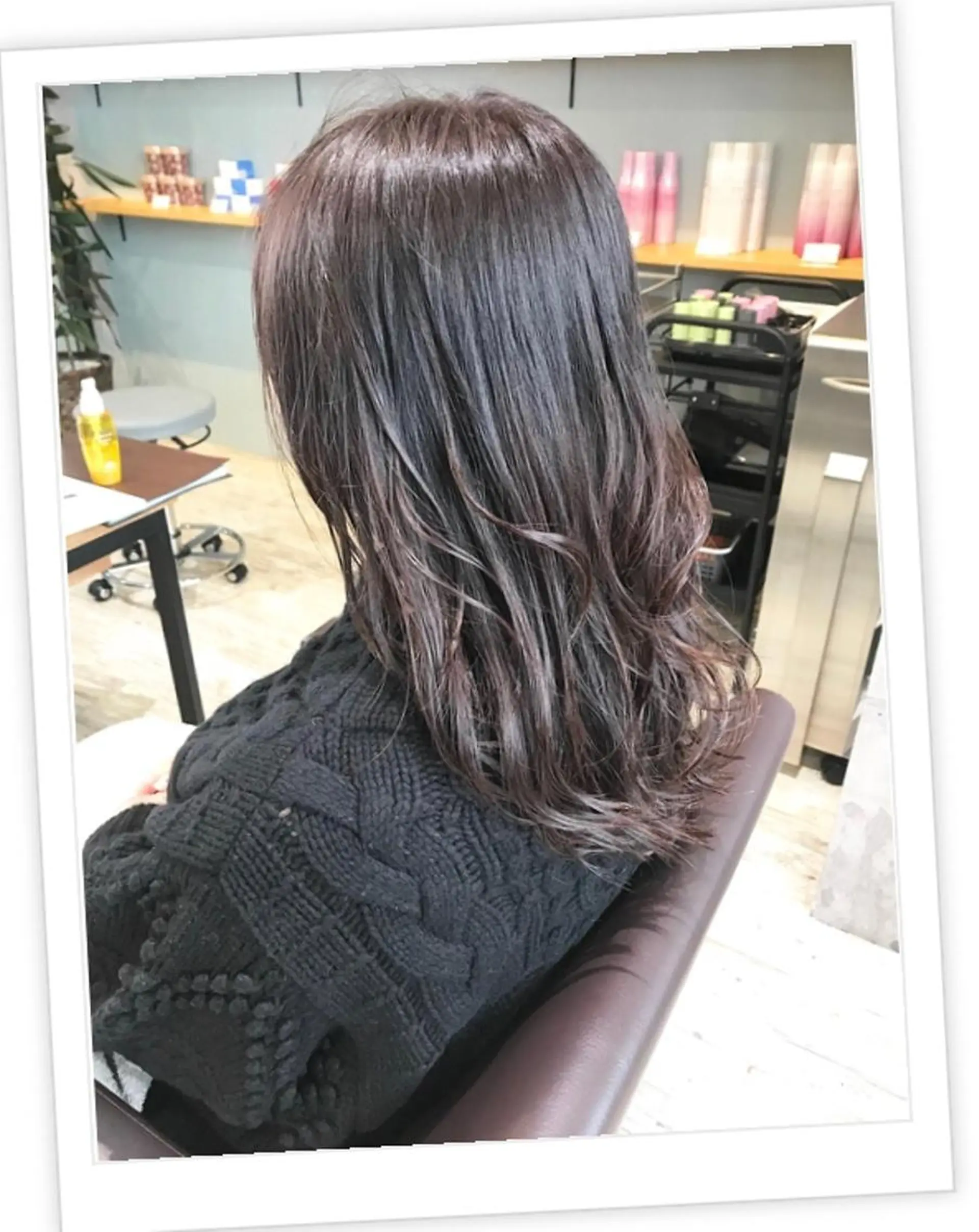 セミロング カラー パーマ ヘアアレンジ メンズ キッズ ネイル マツエク・マツパ カット ヘアカラー トリートメント EnBlesS西宮 マンツーマン神道有基のヘアスタイル